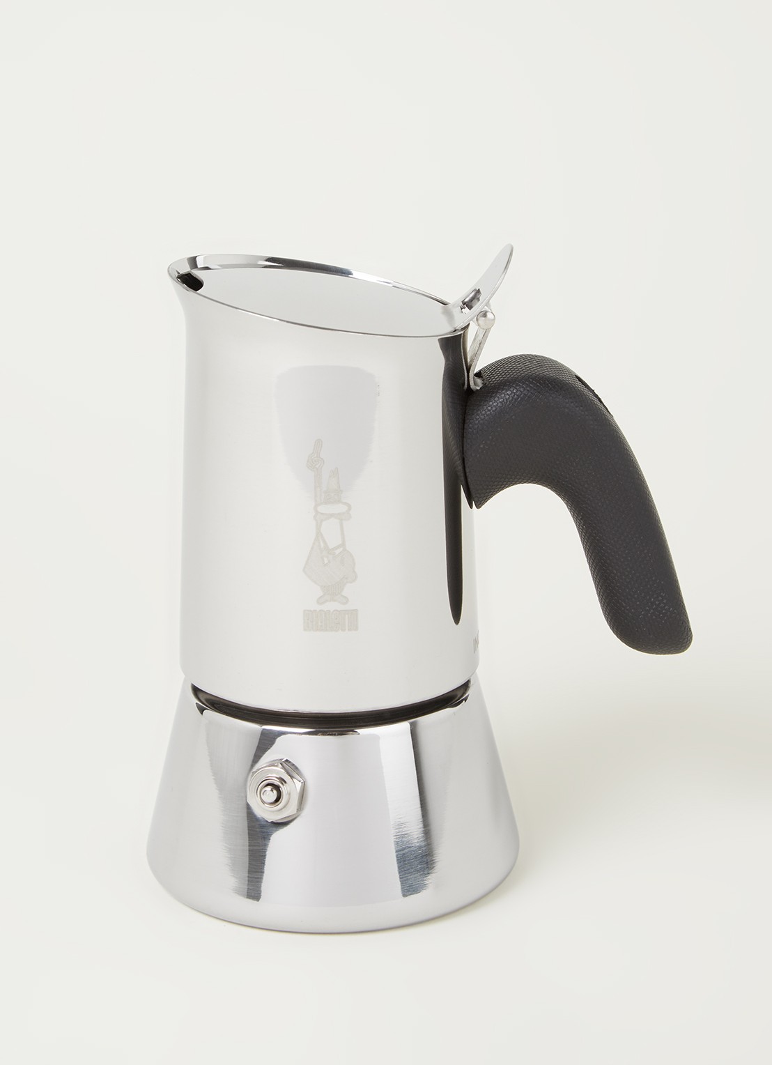 Bialetti Venus espresso koffiemaker 85 ml - voorkant 2 zilver