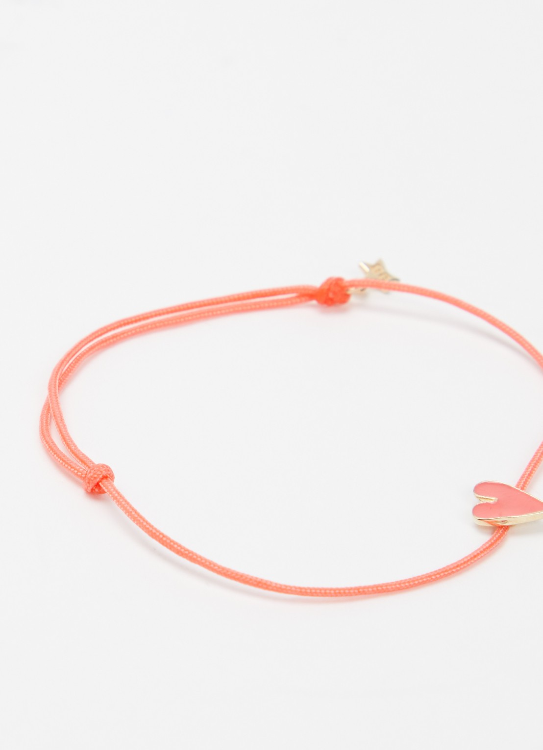 Bibi Camille Armband met bedel - detail 2 oudroze