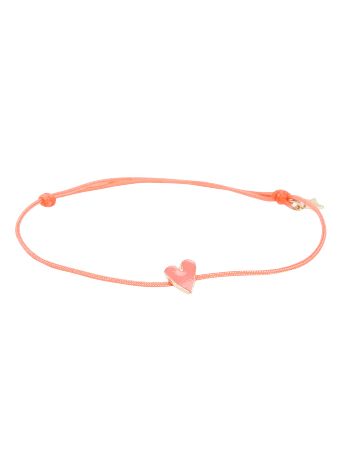 Bibi Camille Armband met bedel - voorkant oudroze