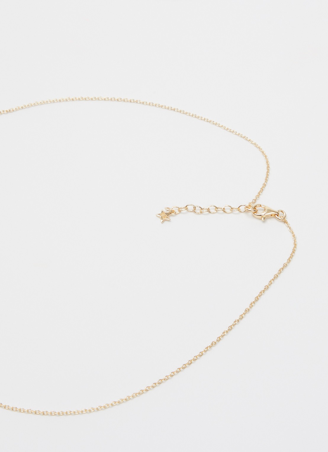 Bibi Camille Ketting met hanger verguld - detail 3 goud