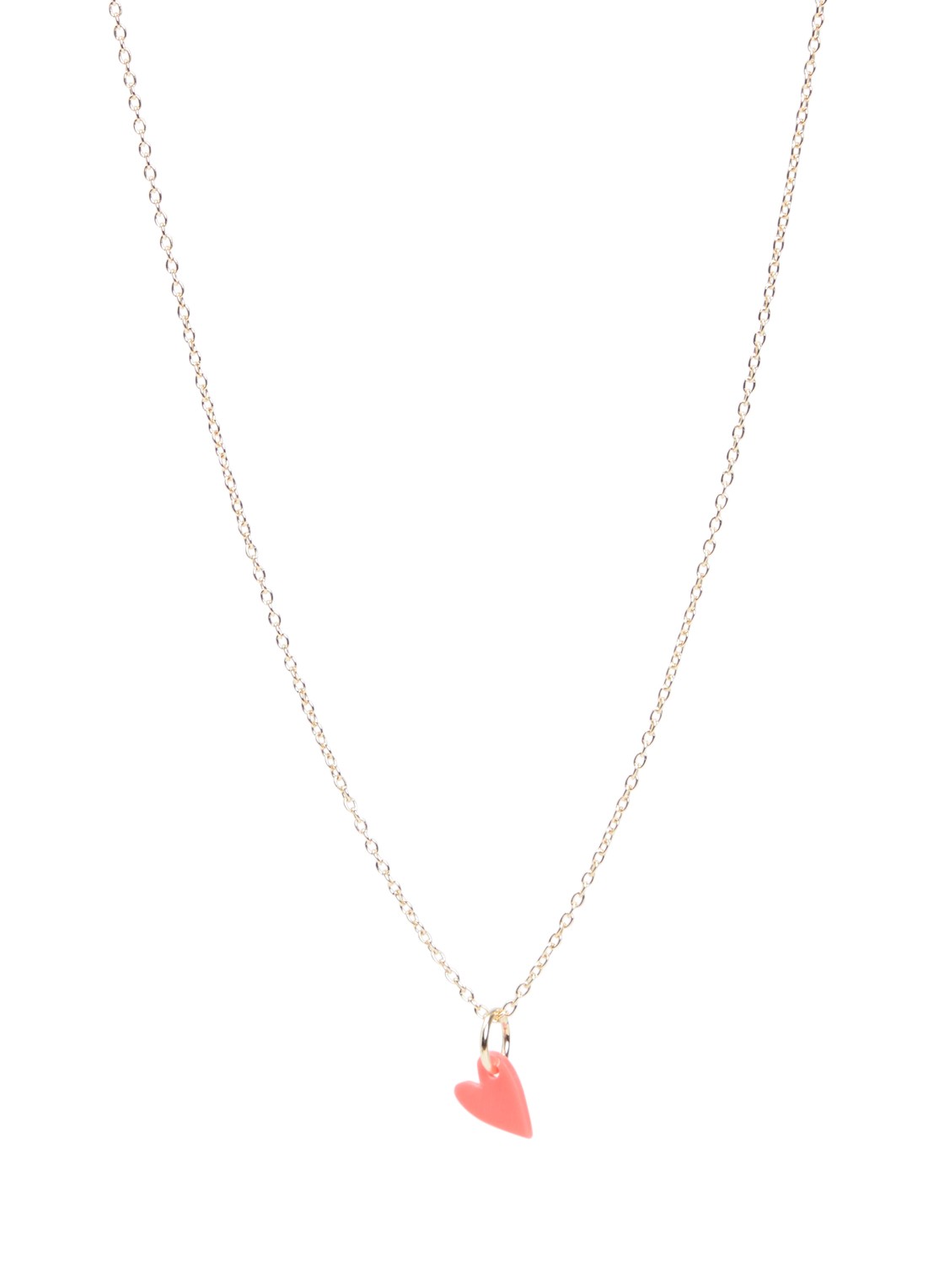 Bibi Camille Ketting met hanger verguld - voorkant goud