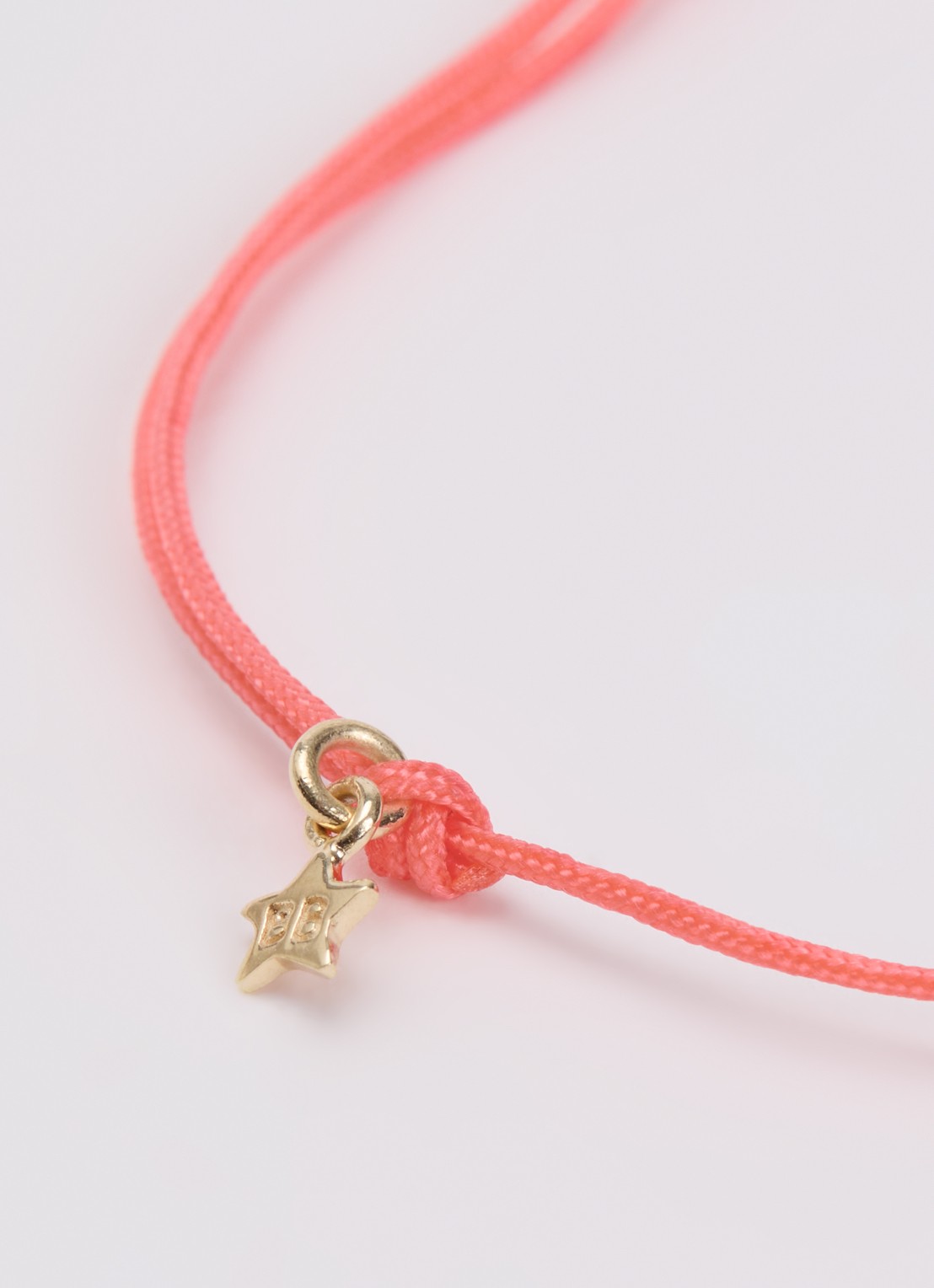 Bibi Camille Mini Butterfly armband met bedel - detail 2 roze