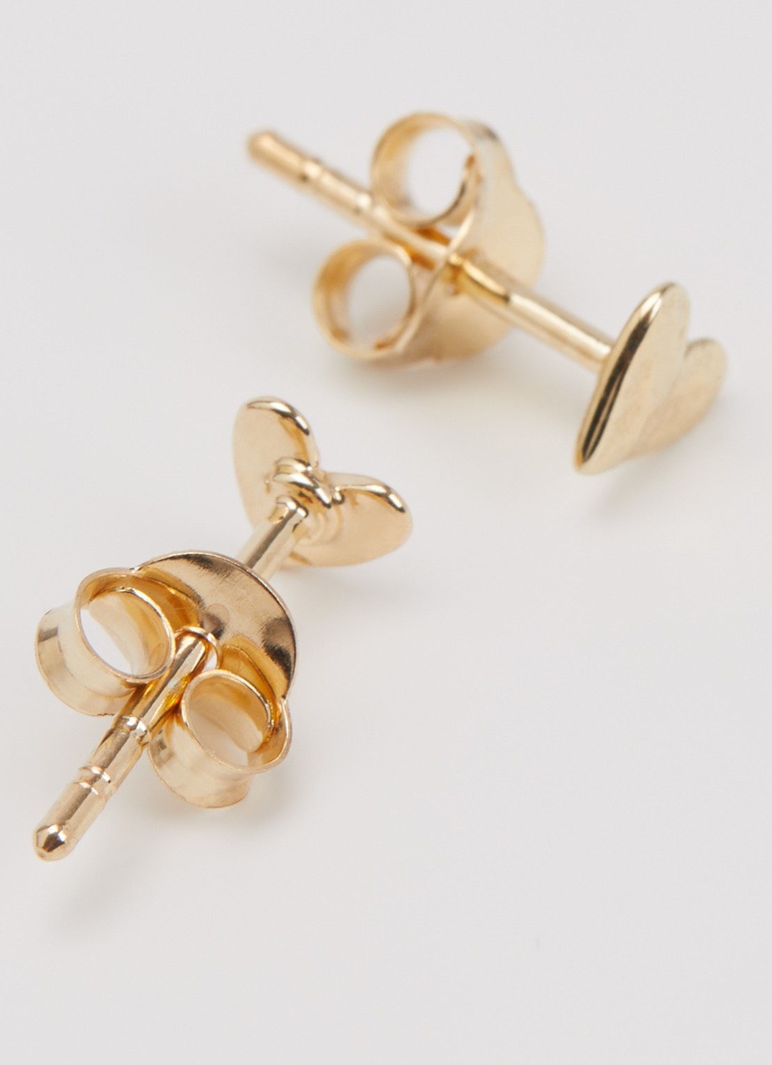 Bibi Camille Oorknopjes verguld - detail goud