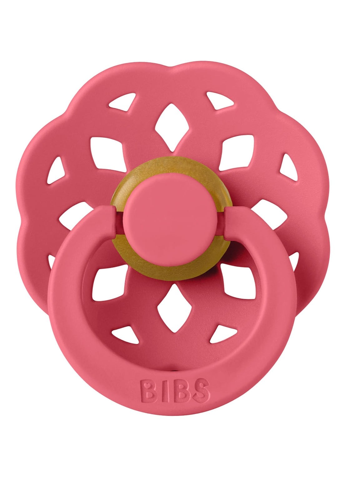 BIBS Boheme fopspeen in 2-pack  - detail 4 donkerroze