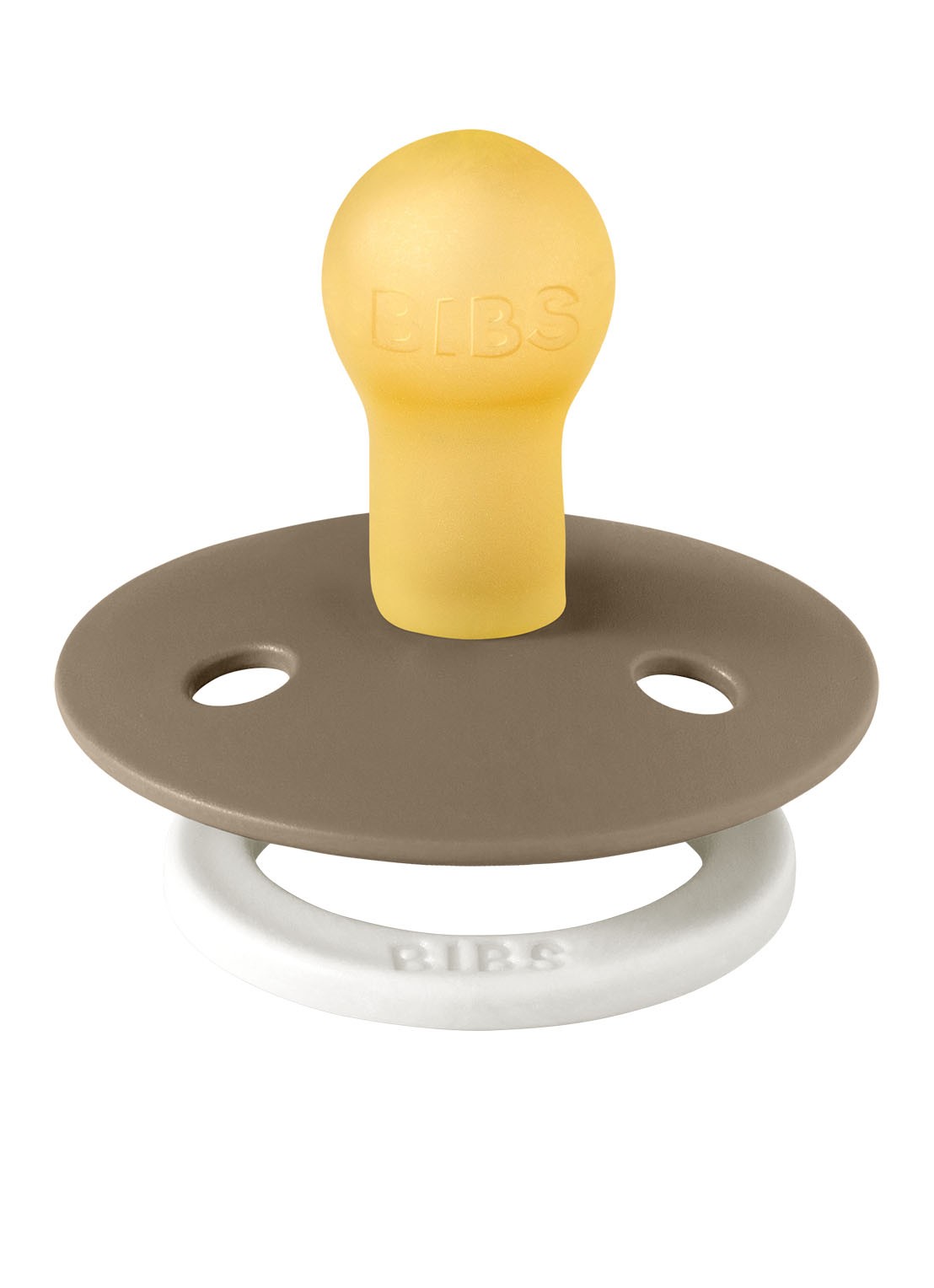 BIBS Colour fopspeen in 2-pack - detail 4 vanillegeel