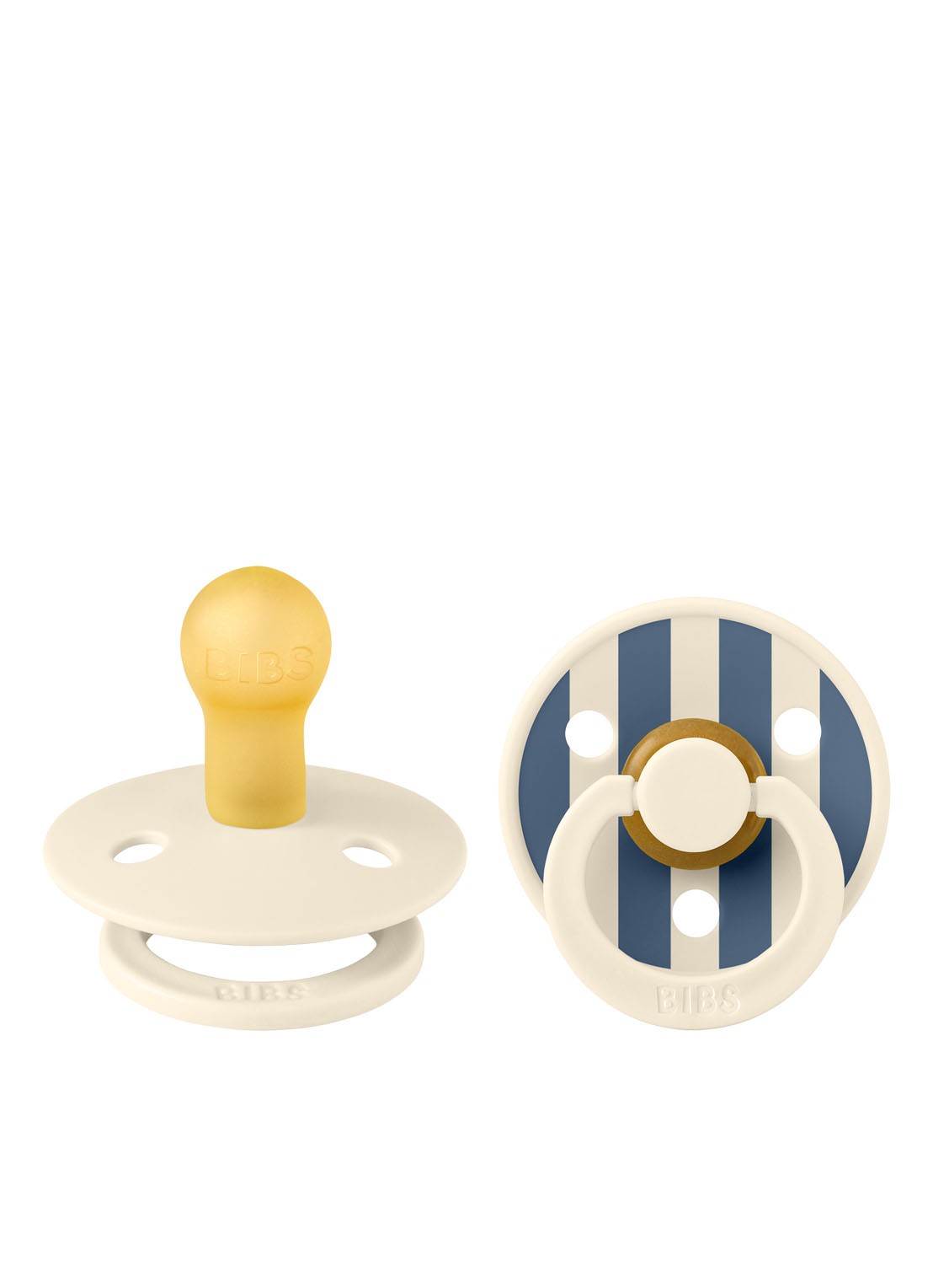 BIBS Fopspeen in 2-pack - voorkant 6 donkerblauw