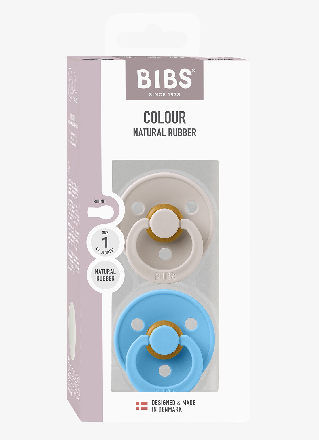 BIBS Fopspeen in 2-pack - detail 3 mushroom / breeze