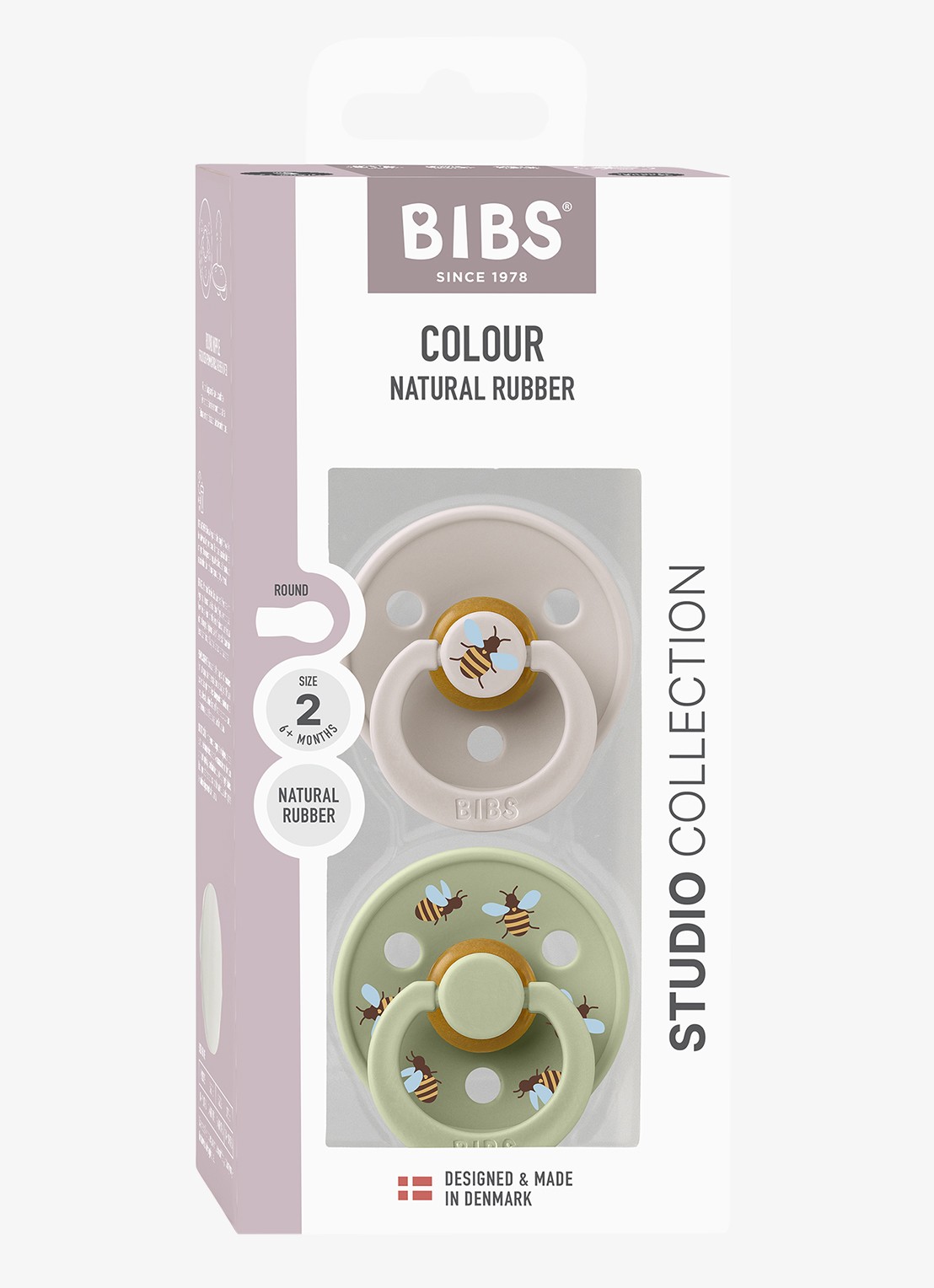 BIBS Fopspeen in 2-pack - detail 4 multicolor