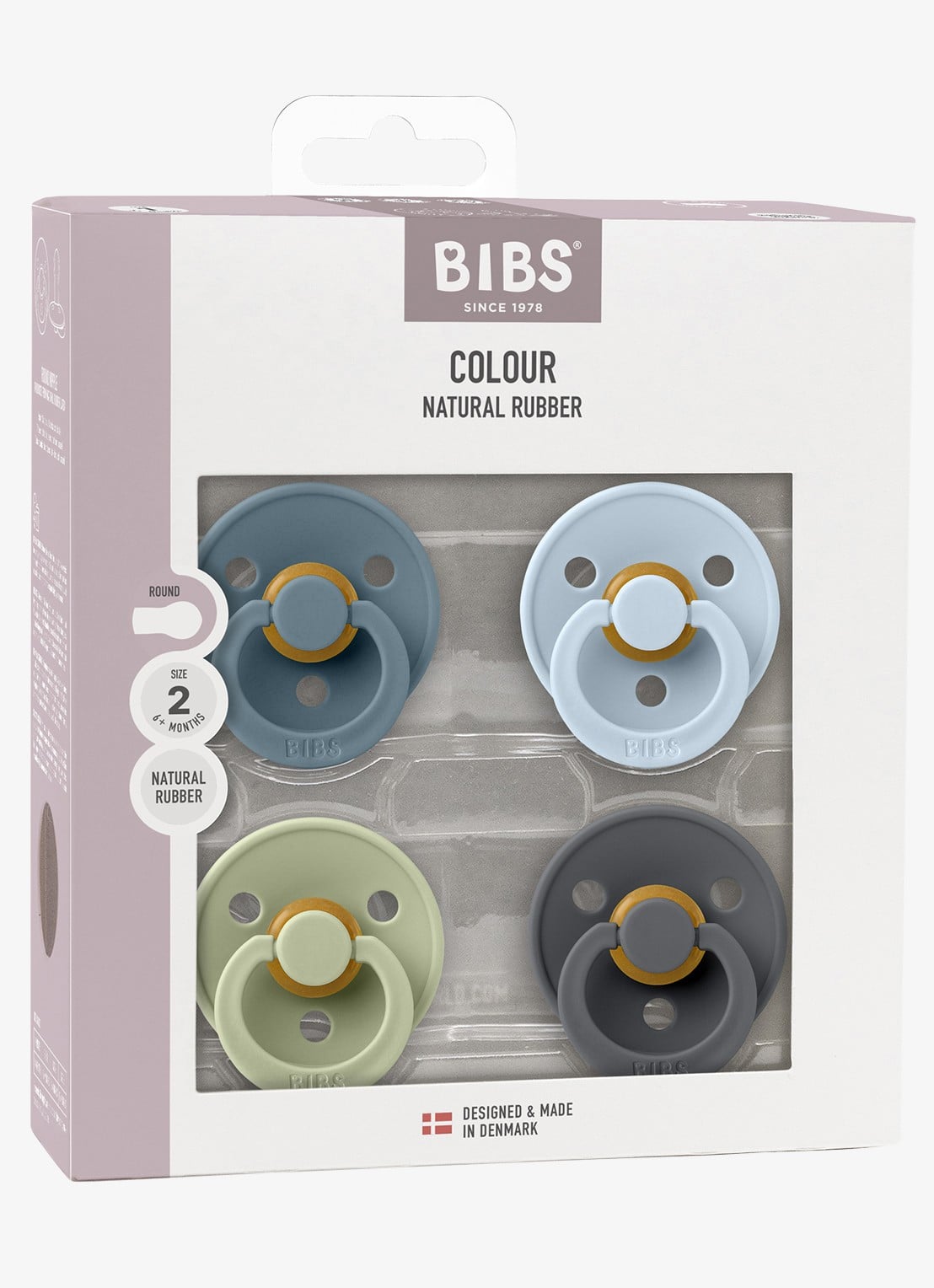 BIBS Fopspeen in 4-pack - detail 5 multicolor