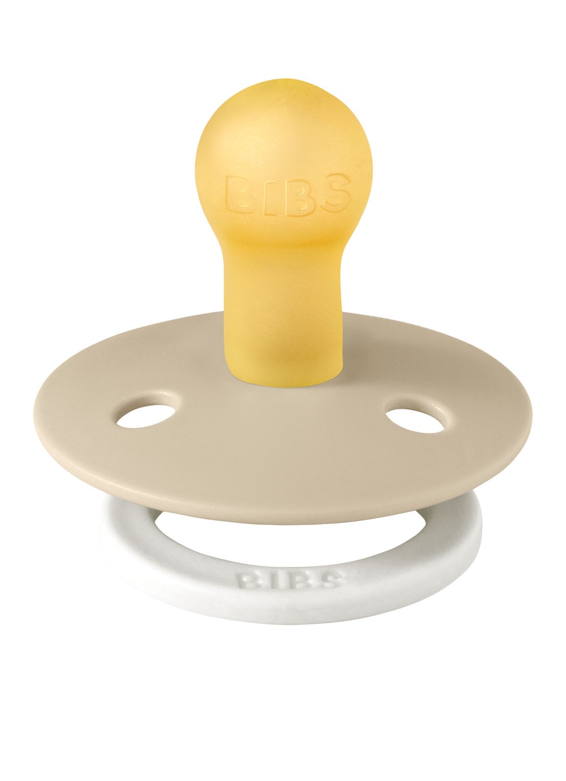 BIBS Glow In The Dark fopspeen in 2-pack - detail 5 zand