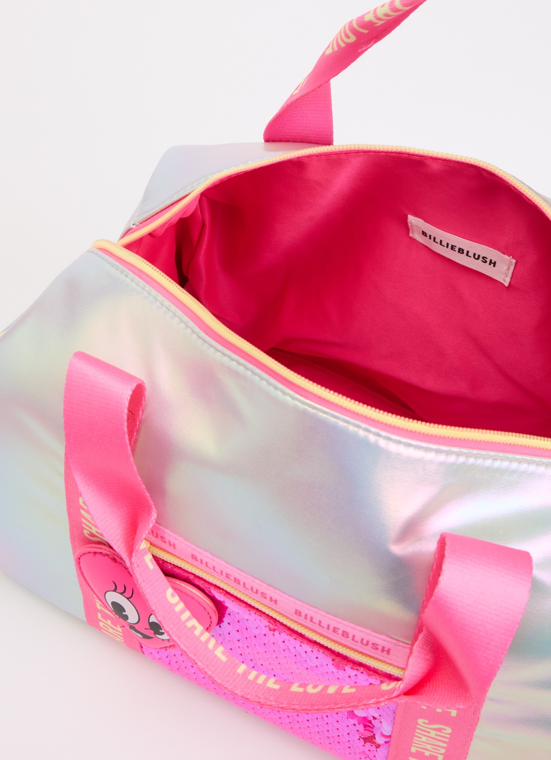 Billieblush Bowling handtas met afneembare schouderriem - detail lichtgroen