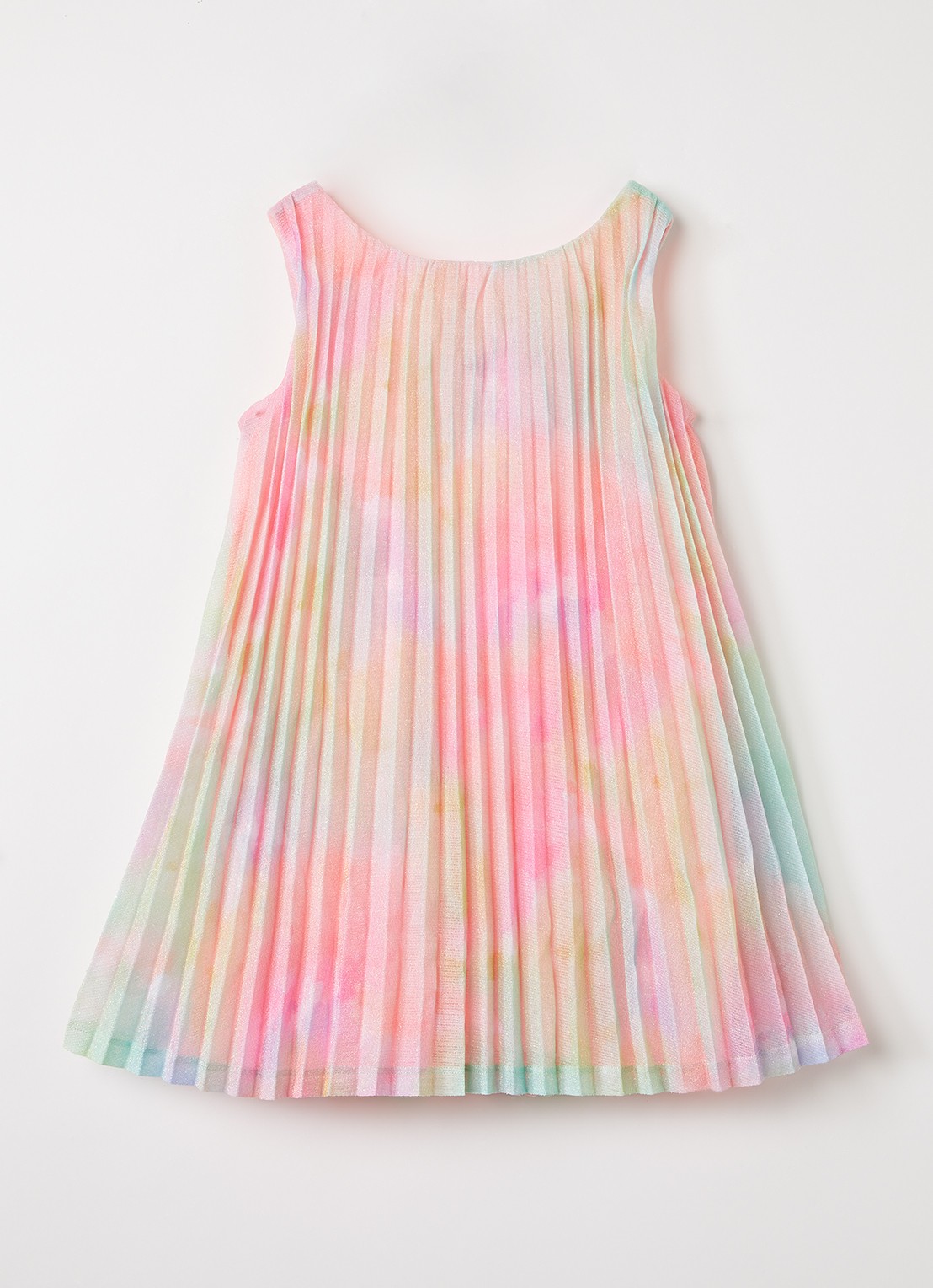 Billieblush Jurk met glitter - voorkant 2 roze