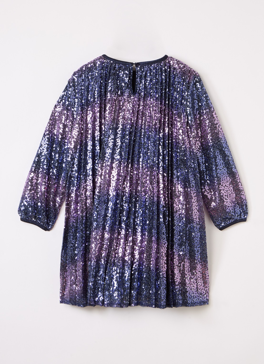 Billieblush Jurk met pailletten - voorkant 2 paars