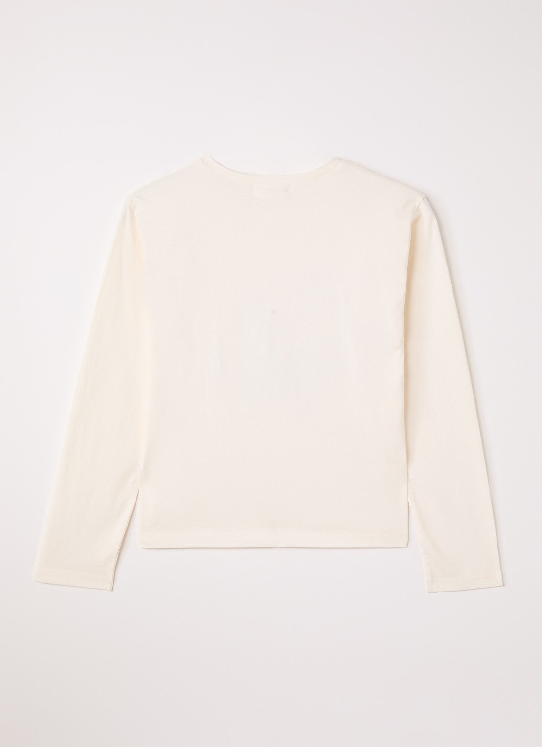 Billieblush Longsleeve met pailletten - voorkant 3 ivoor