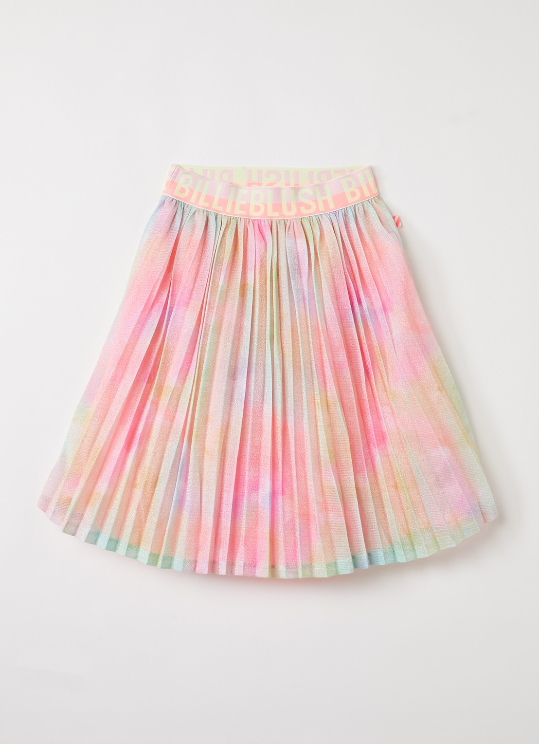 Billieblush Rok van tulle met lurex - voorkant roze