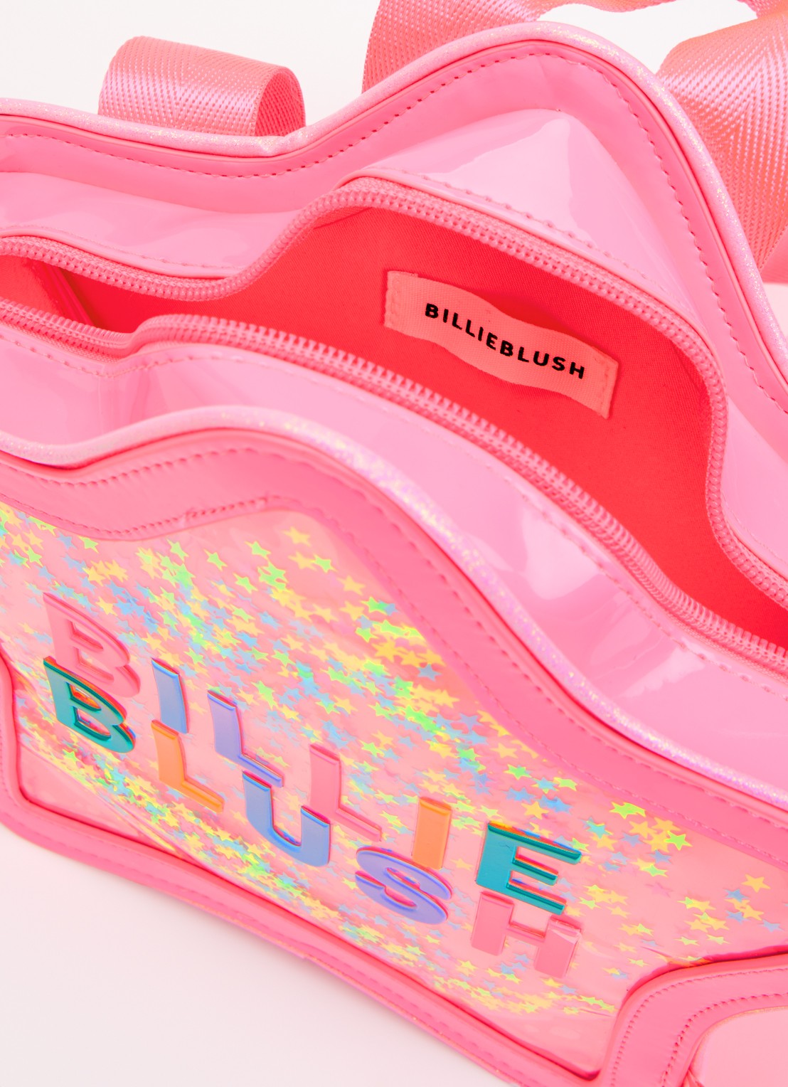 Billieblush Sterretjes rugzak met glitter - detail 2 roze