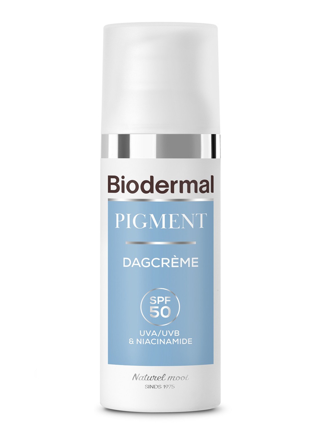 Biodermal Pigment Dagcrème SPF 50 - voorkant undefined