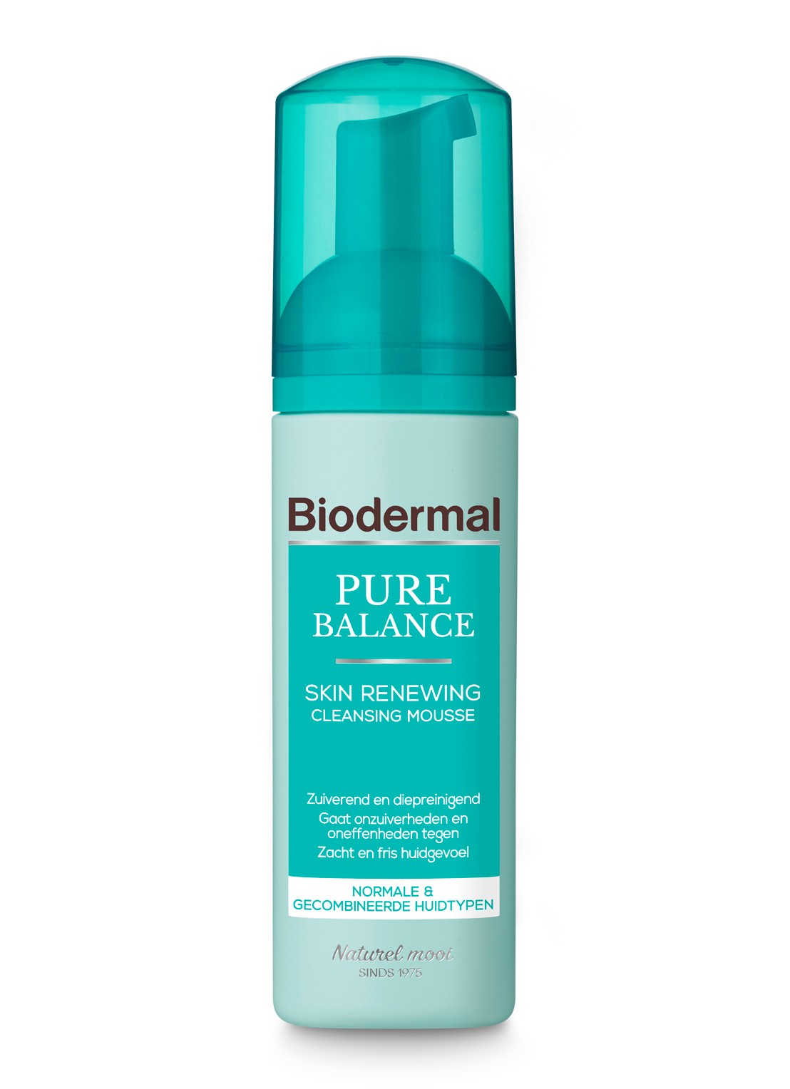 Biodermal Pure Balance Skin Renewing Cleansing Mousse - gezichtsreiniging - voorkant 3 undefined