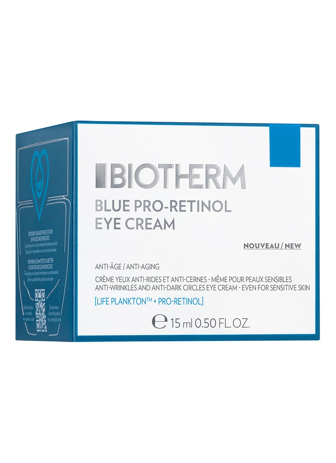 Biotherm Blue Pro-Retinol Eye Cream - oogcrème - voorkant 2 undefined