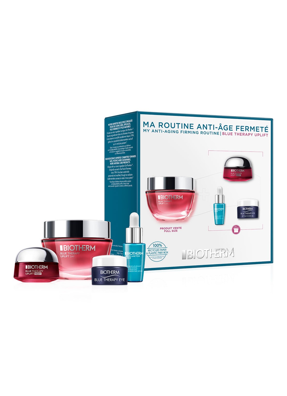 Biotherm Blue Therapy Uplift Anti-Aging Set - Limited Edition gezichtsverzorgingsset - voorkant undefined