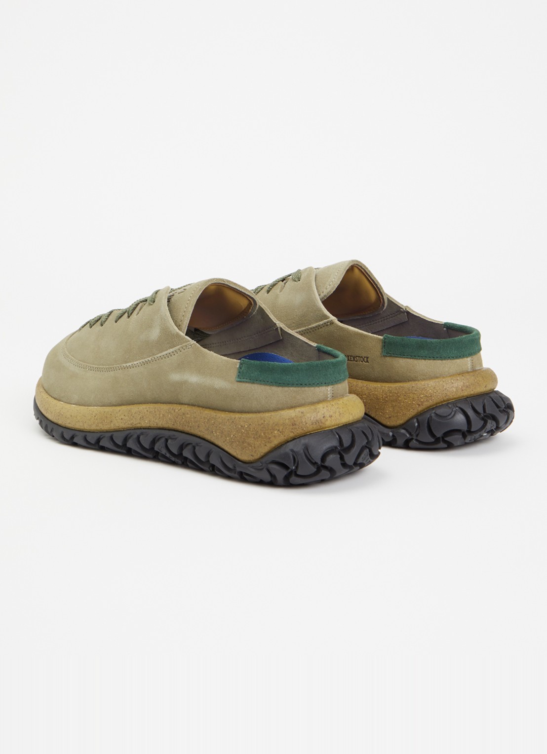 Birkenstock 1774 1774 Stroedt muiltje van suéde  - achterkant 5 taupe