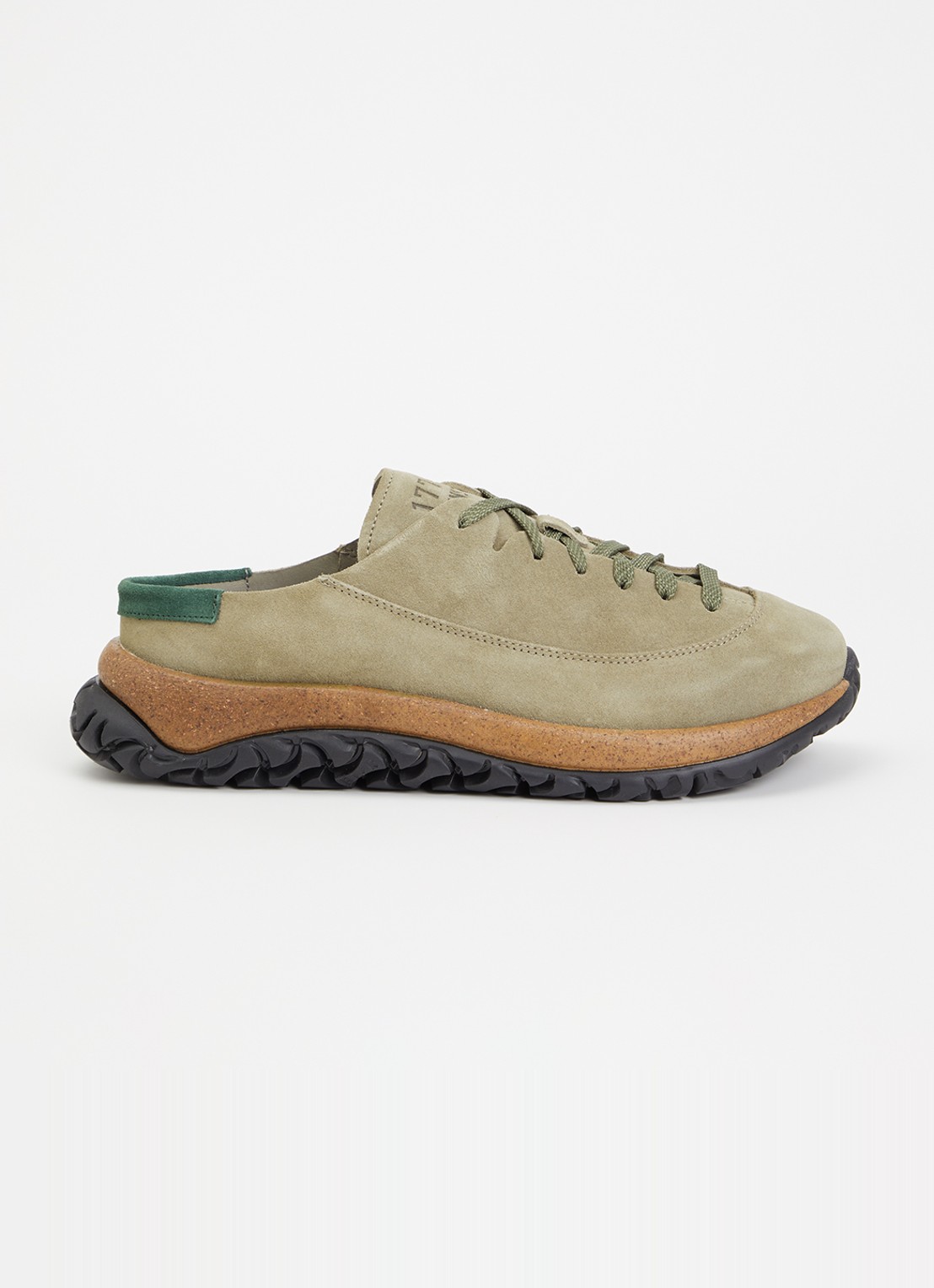 Birkenstock 1774 1774 Stroedt muiltje van suéde  - voorkant 4 taupe