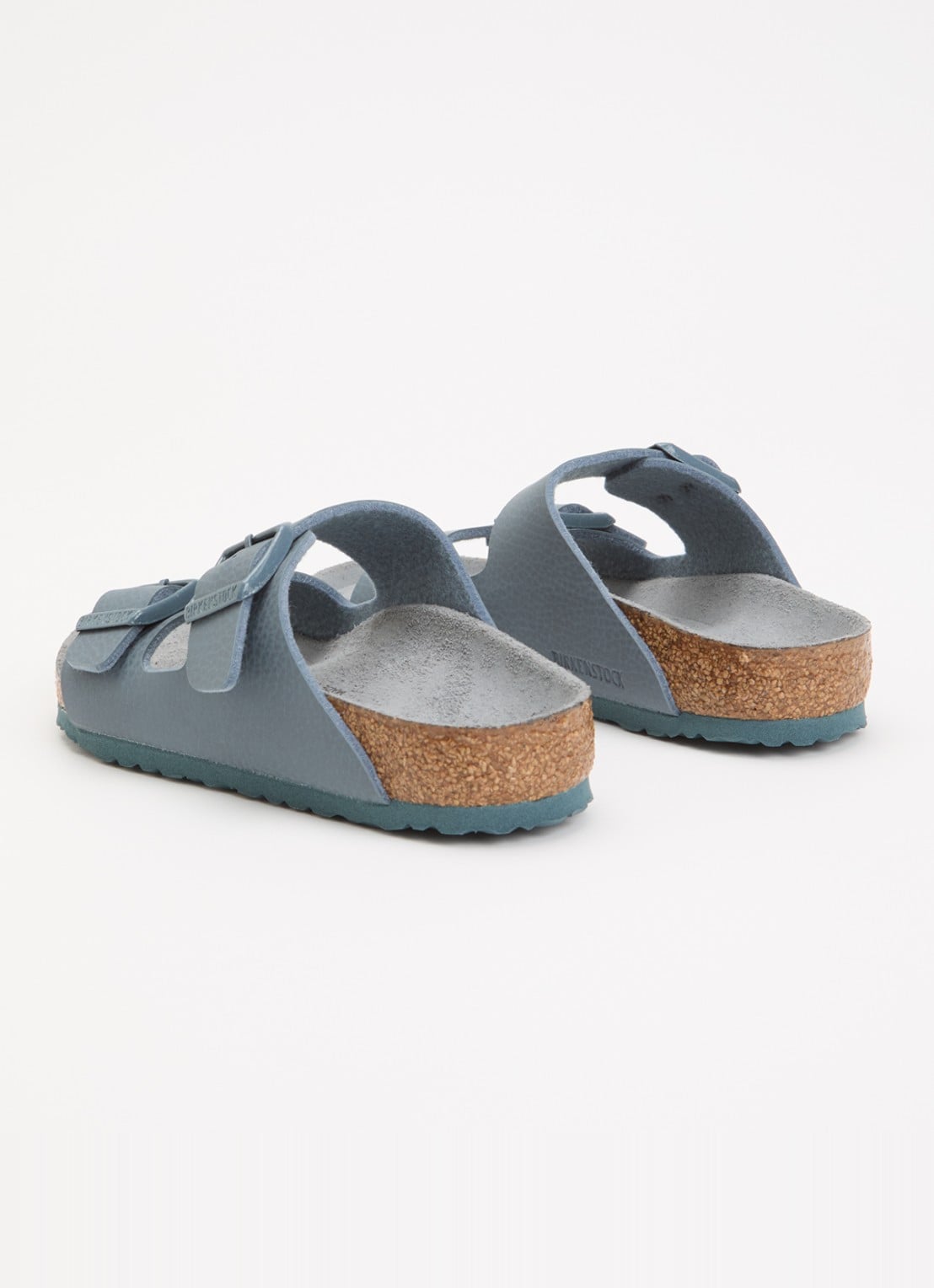 Birkenstock Arizona sandaal met glitter - achterkant 4 grijs