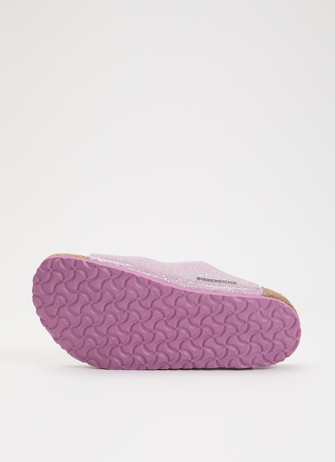 Birkenstock Arizona sandaal met glitter - detail 4 lavendel