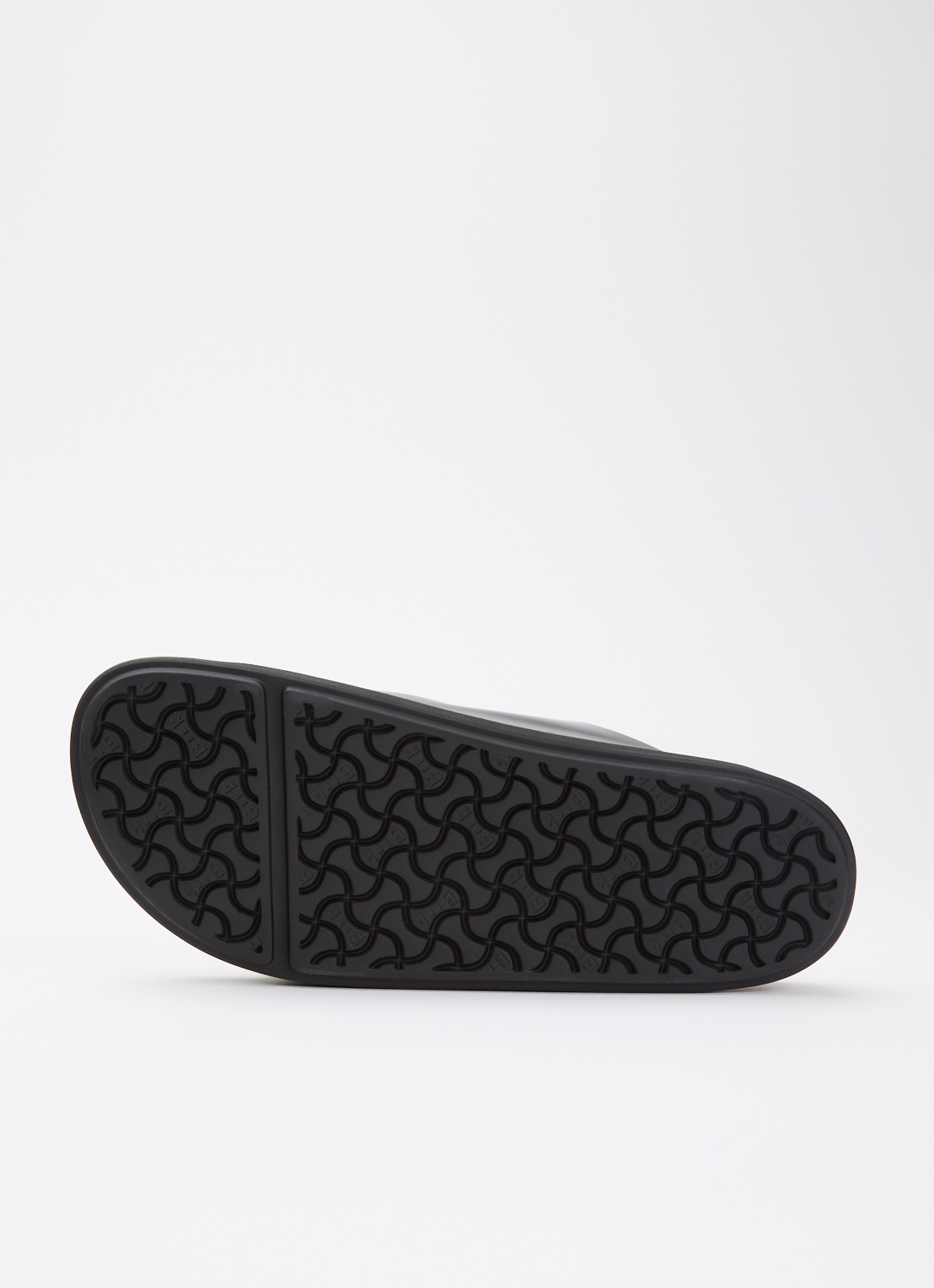 Birkenstock Arizona slipper van leer - detail 5 zwart