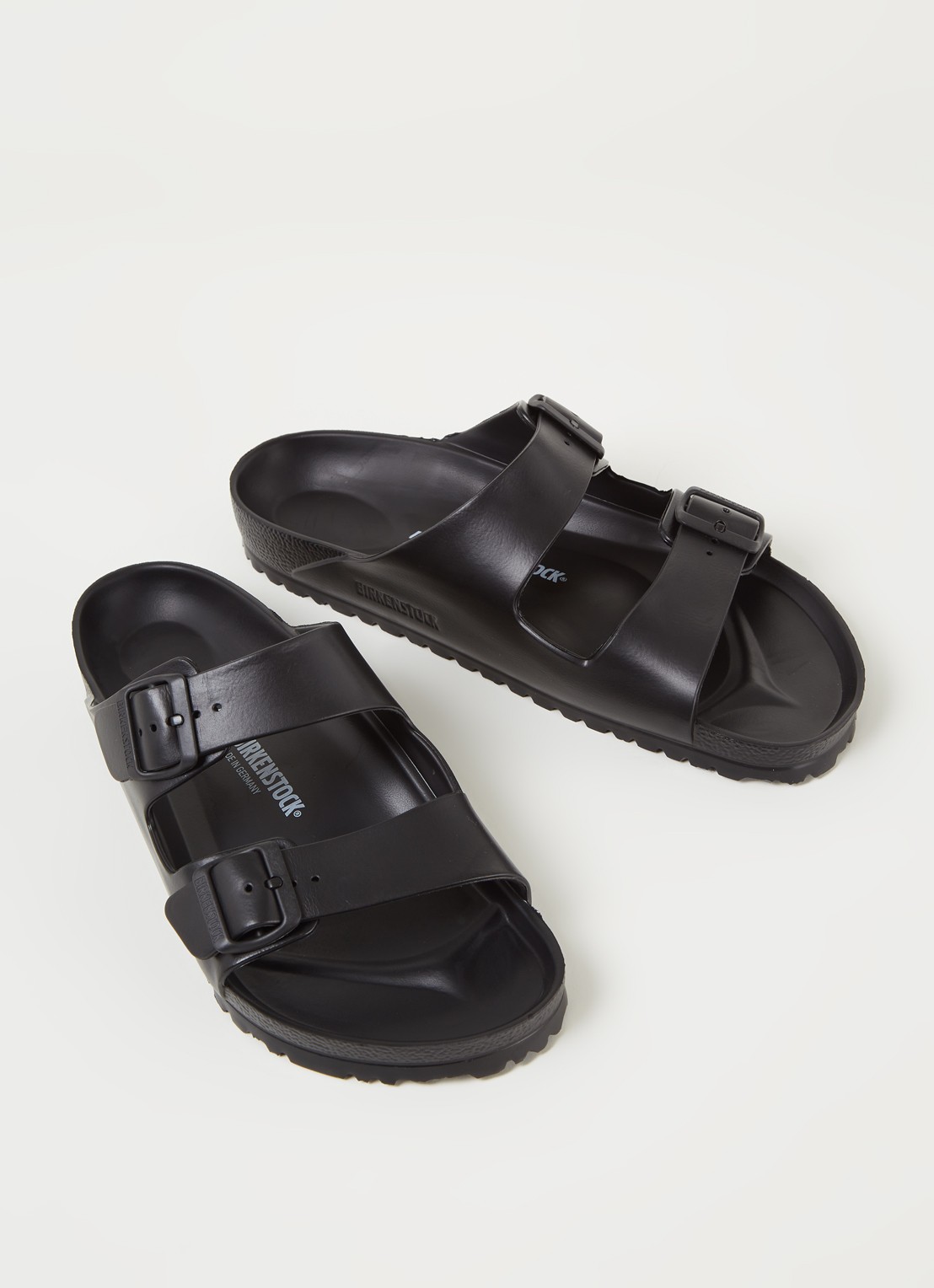 Birkenstock Arizona waterbestendige slipper - detail 2 zwart