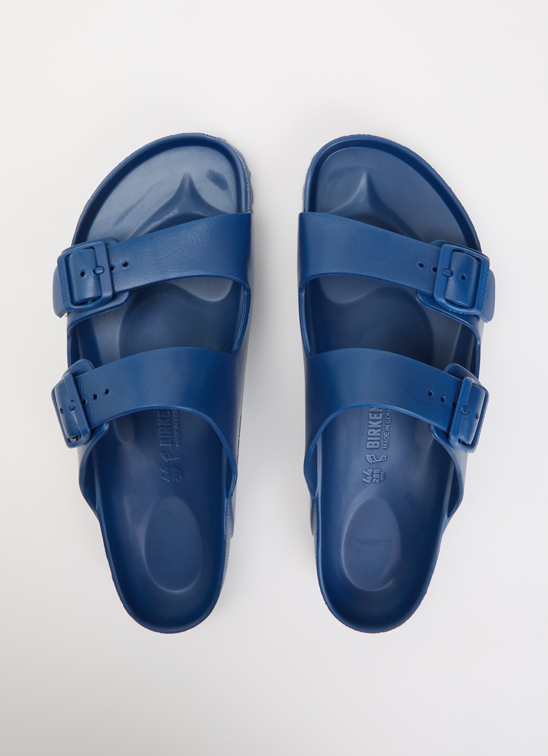Birkenstock Arizone Eva slipper met logo - detail 3 donkerblauw