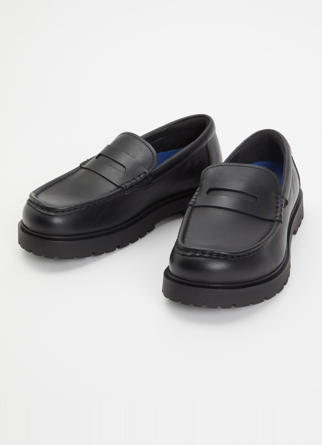 Birkenstock Highwood loafer van leer - detail 3 zwart