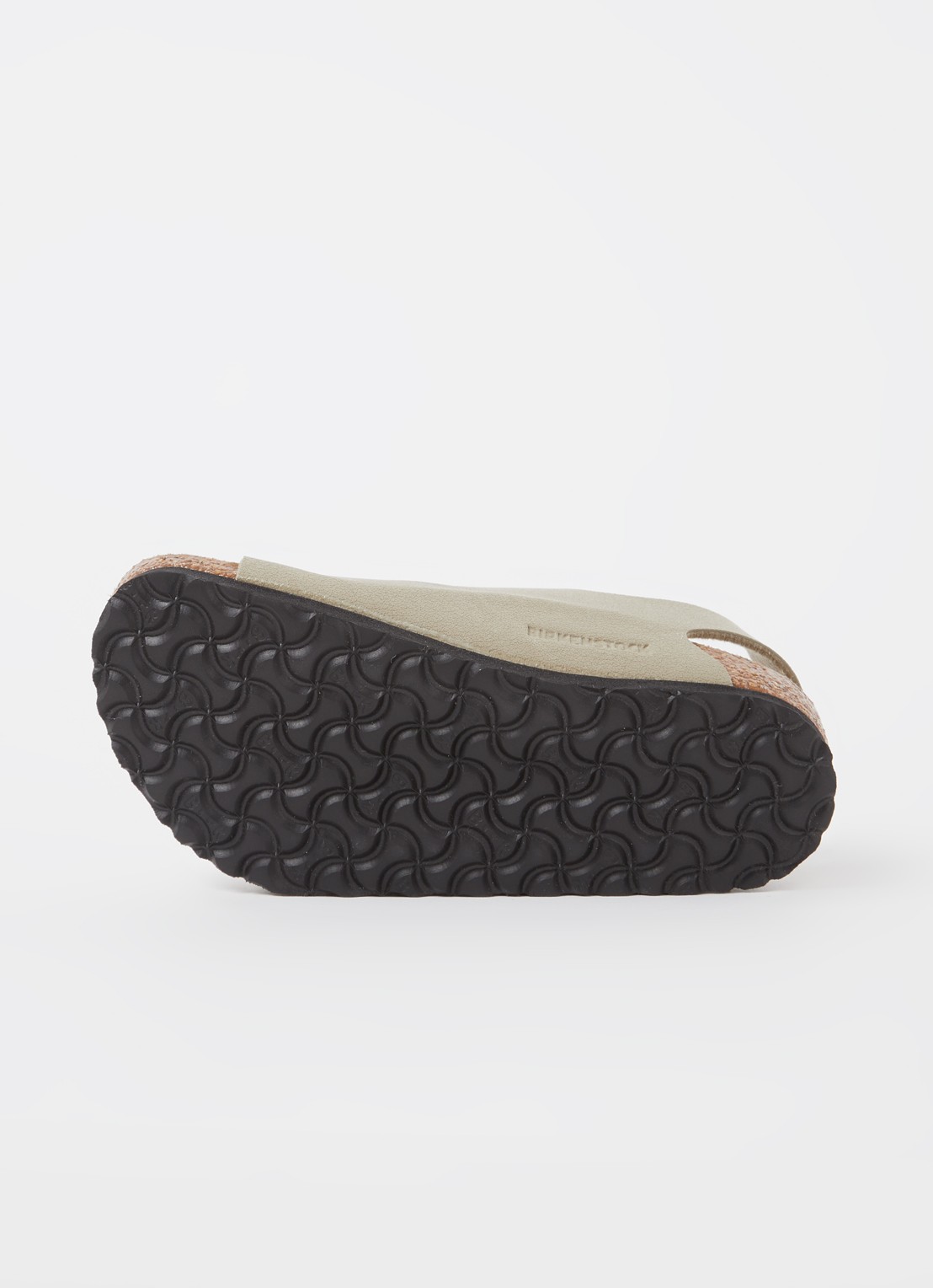Birkenstock Milano sandaal van nubuck - detail 4 khaki