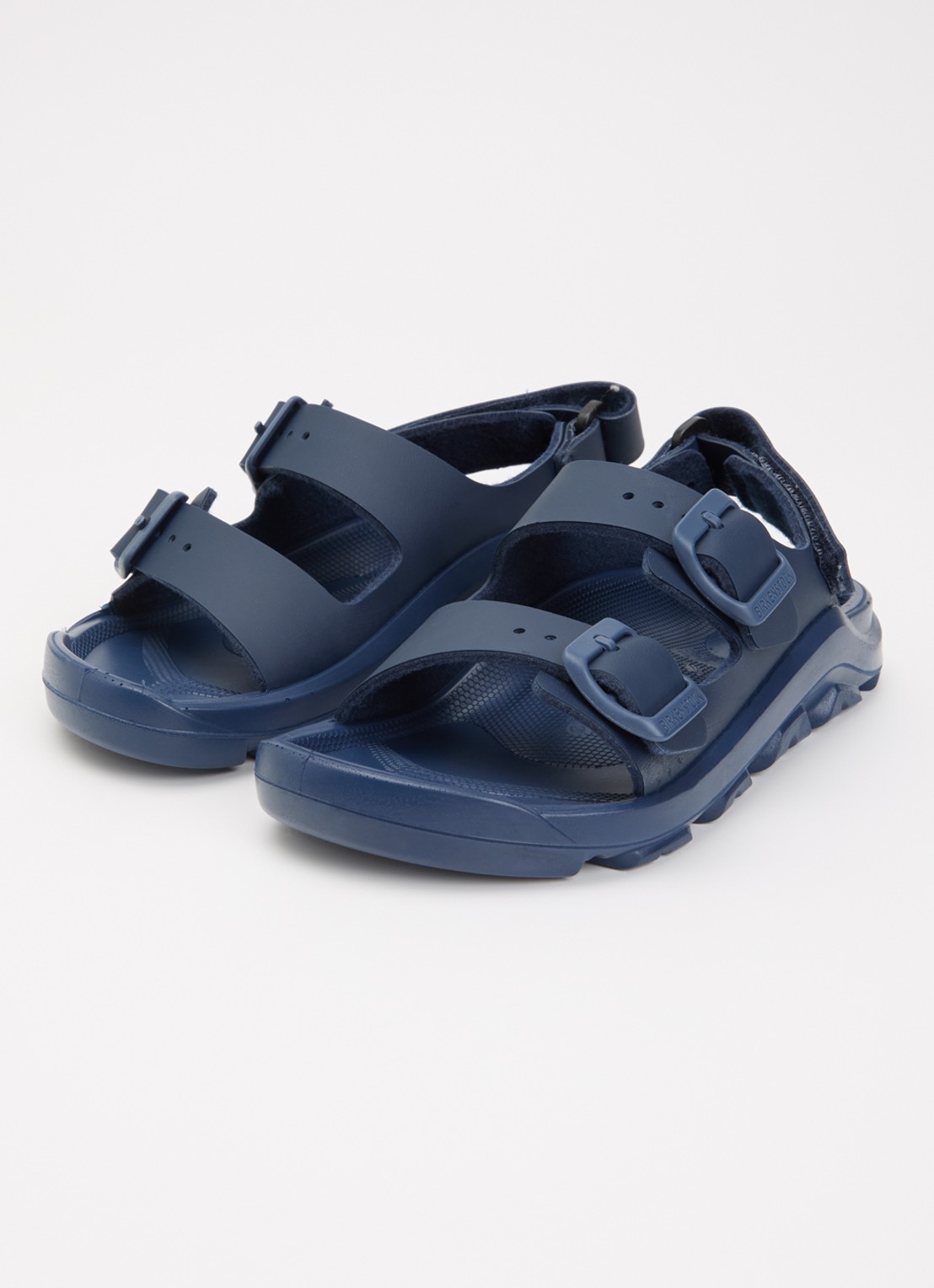 Birkenstock Mogami sandaal met gespdetail - voorkant 4 indigo