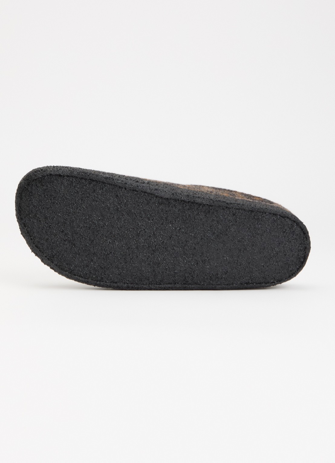 Birkenstock Narrow Fit Amsterdam Wrapped muiltje met panterprint - detail 3 bruin