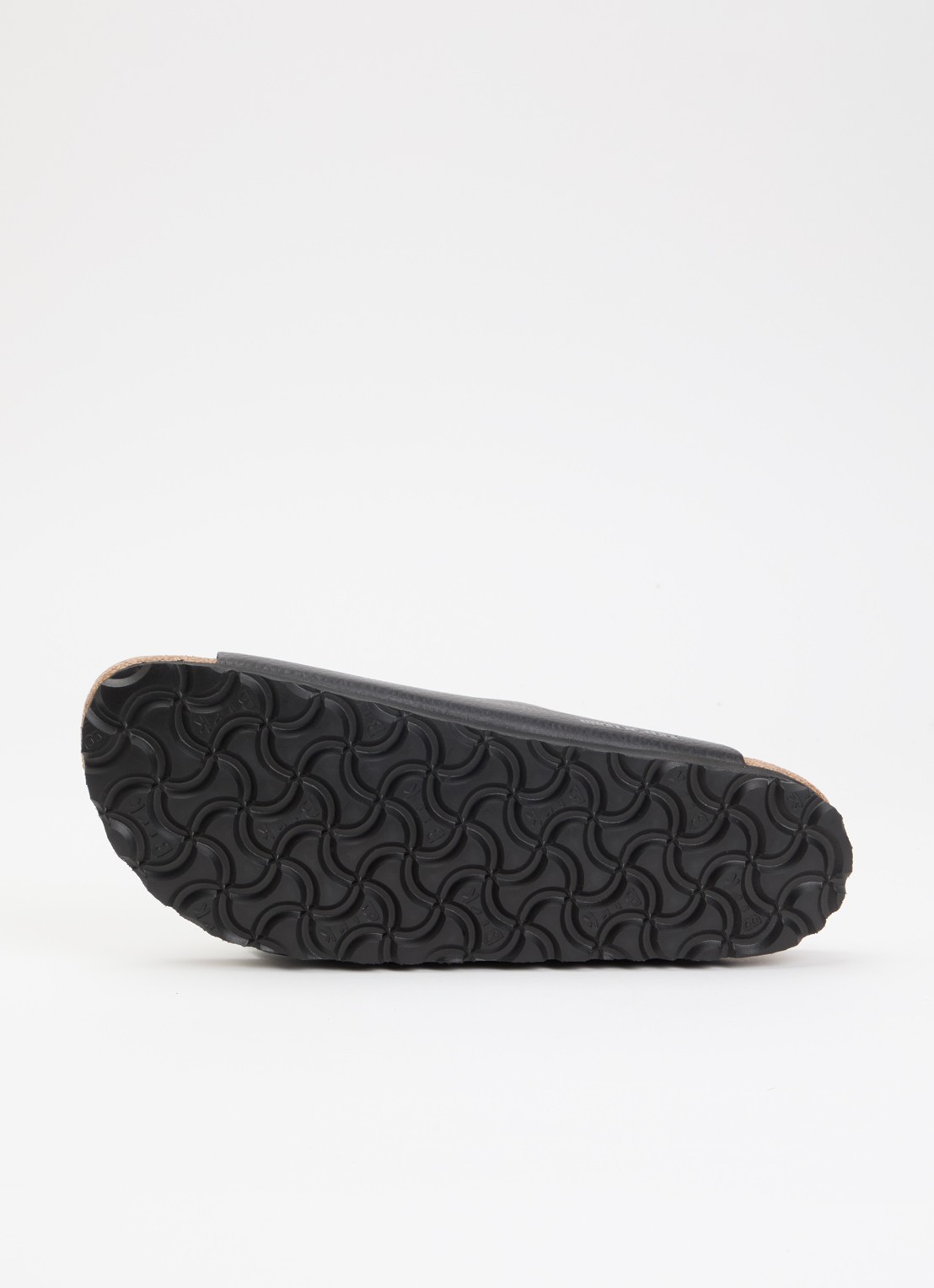 Birkenstock Narrow Fit Arizona slipper van leer - detail 5 zwart