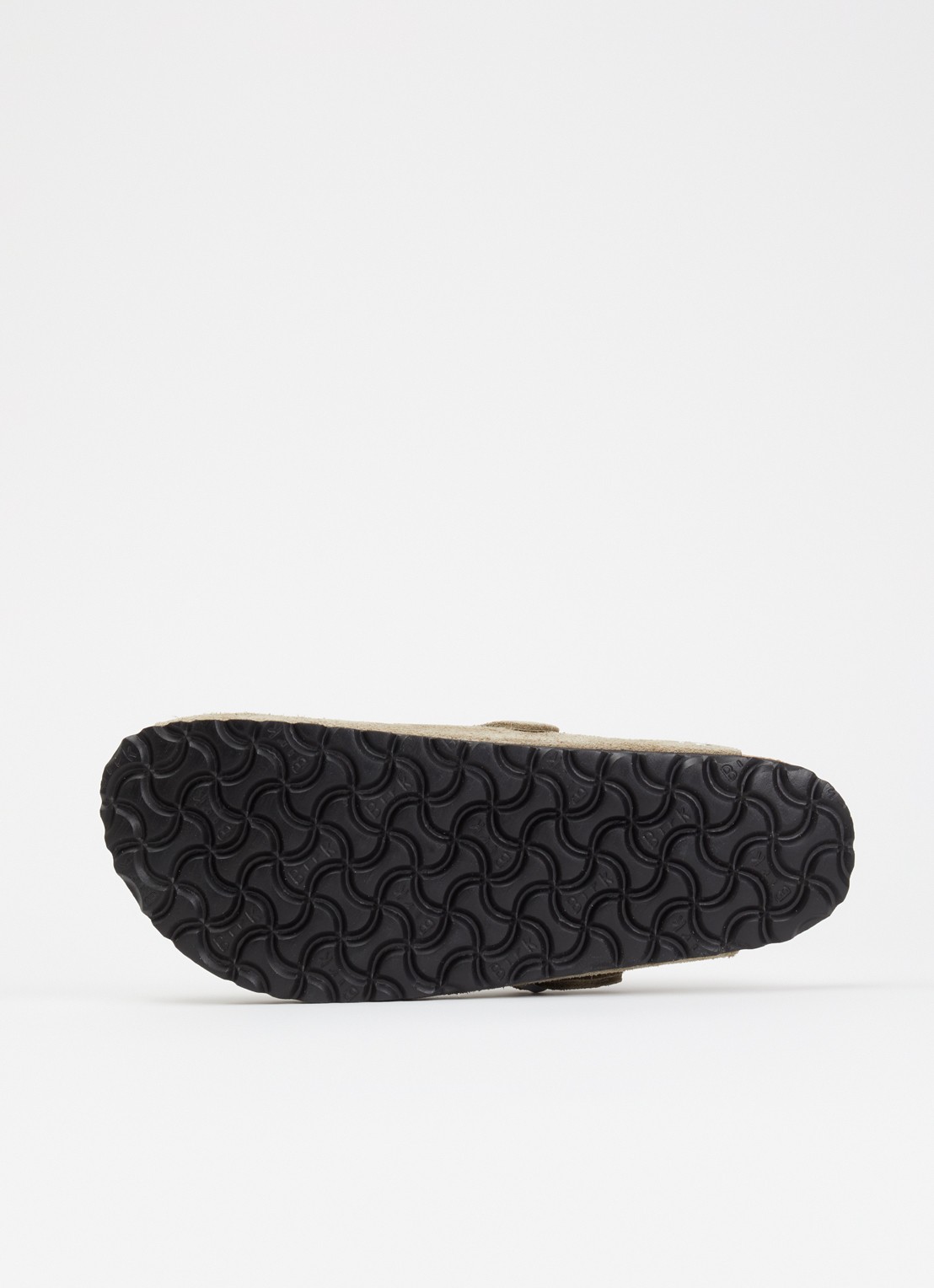 Birkenstock Narrow Fit Boston clog van suède met studs - detail 4 taupe