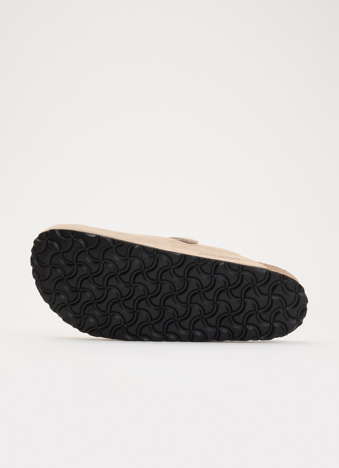Birkenstock Narrow Fit Boston muiltje van suède - detail 5 beige