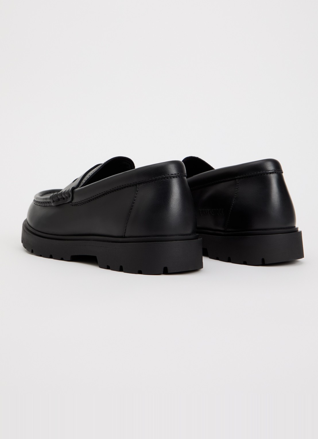 Birkenstock Narrow Fit Highwood loafer van leer - achterkant 5 zwart