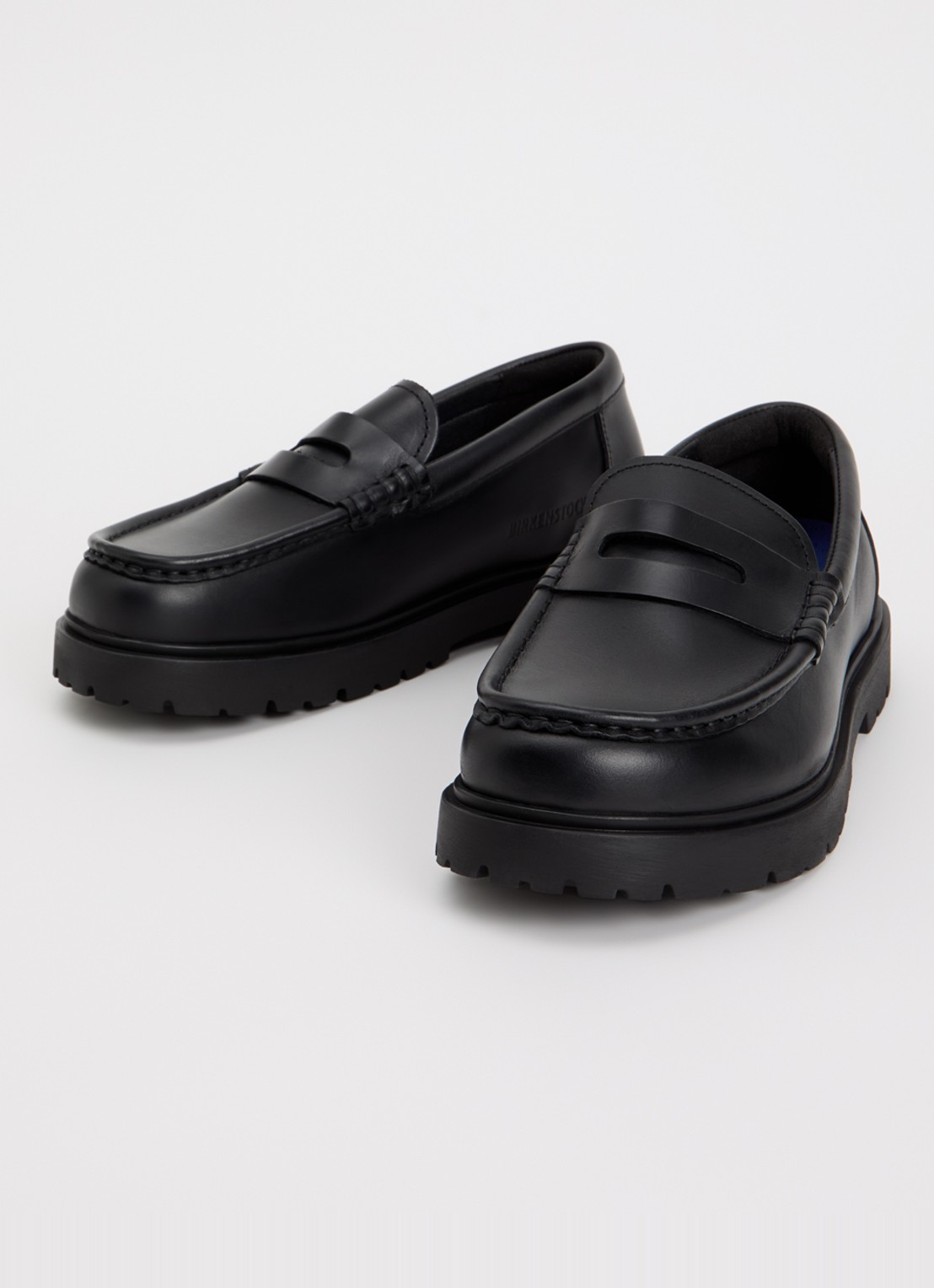 Birkenstock Narrow Fit Highwood loafer van leer - detail zwart