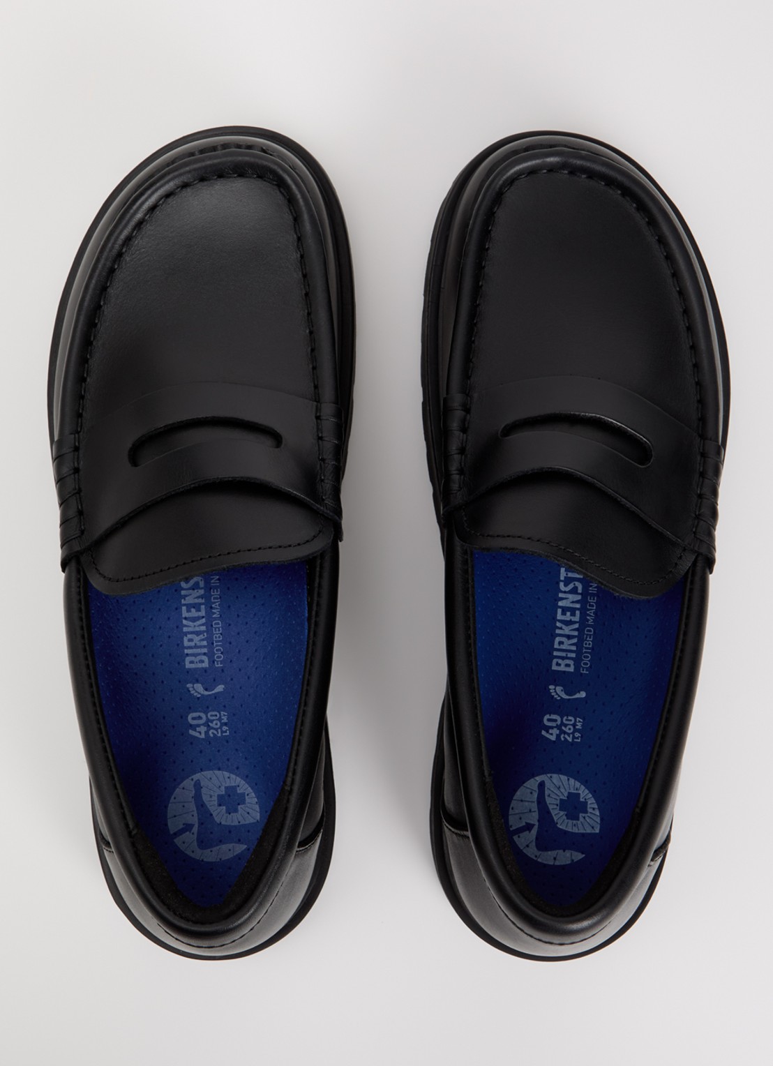 Birkenstock Narrow Fit Highwood loafer van leer - detail 2 zwart