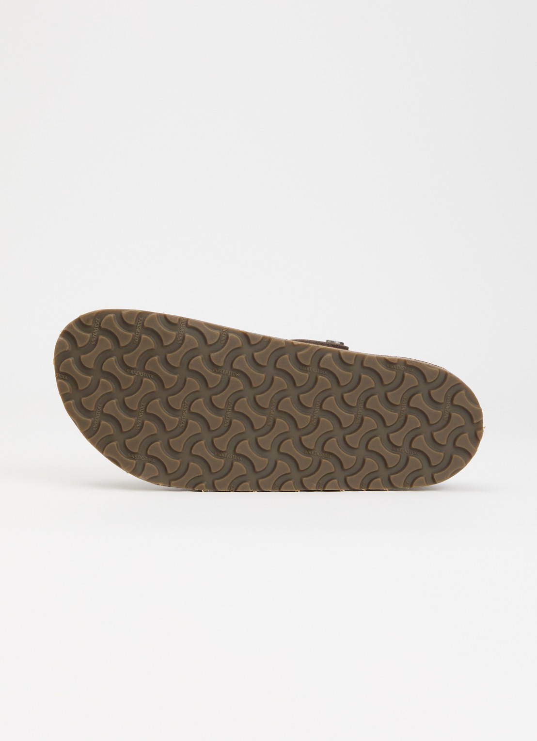 Birkenstock Narrow Fit Lutry muiltje van suède met details van nubuck - detail 5 chocoladebruin