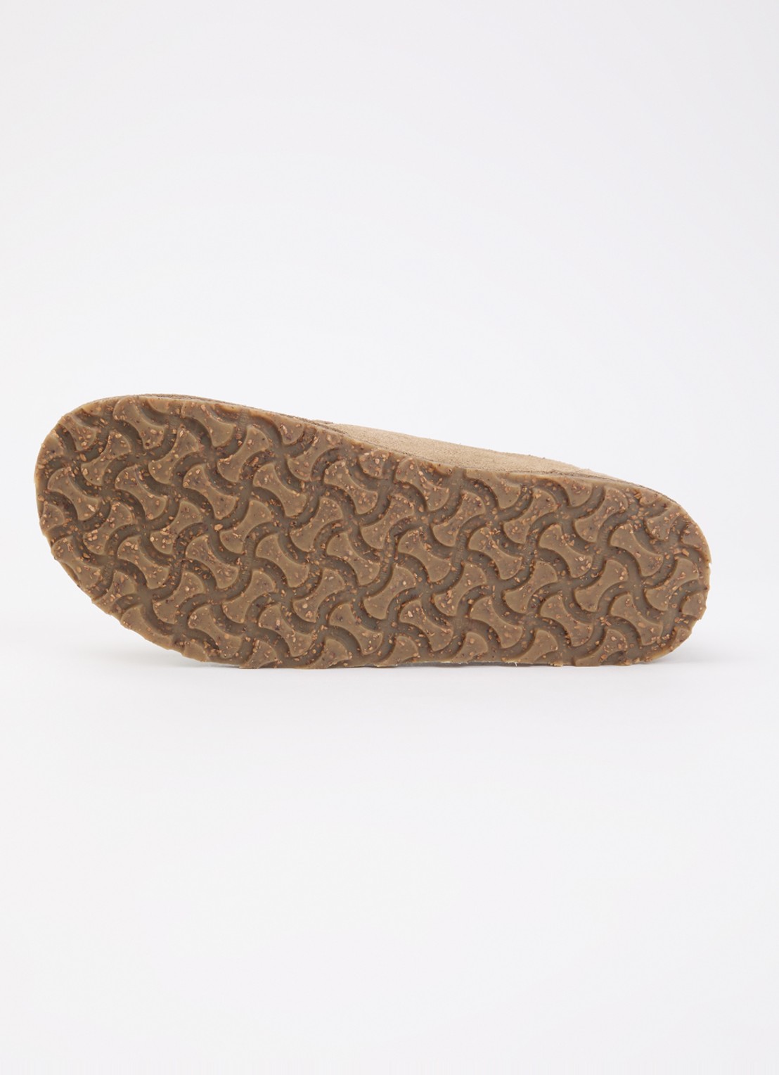 Birkenstock Narrow Fit Utti mocassin van suède - detail 5 zand