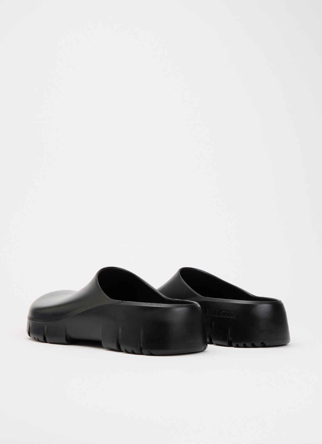 Birkenstock Super Birki 2.0 muiltje van rubber - achterkant zwart