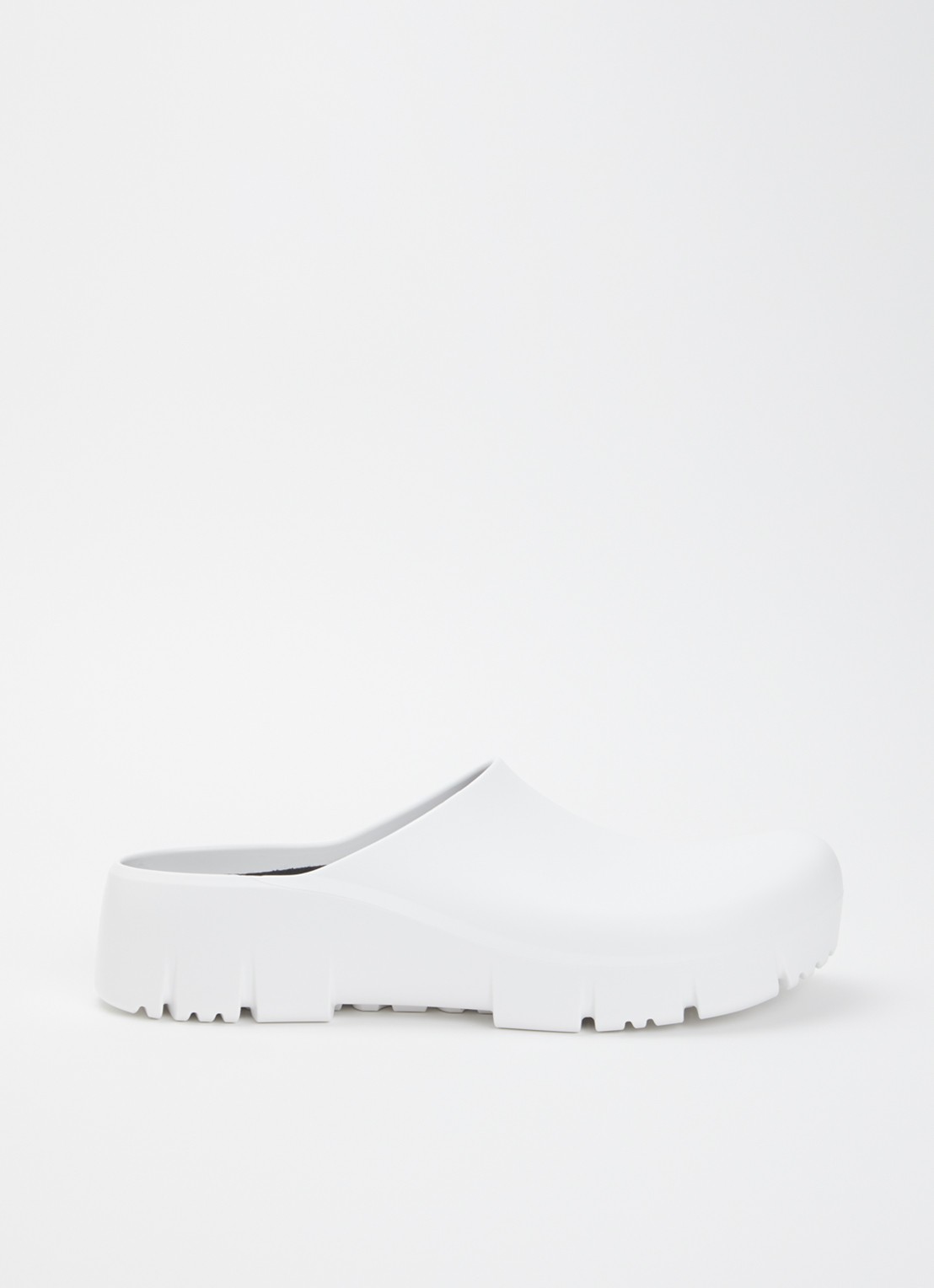Birkenstock  Super Birki 2.0 muiltje van rubber - voorkant 5 wit