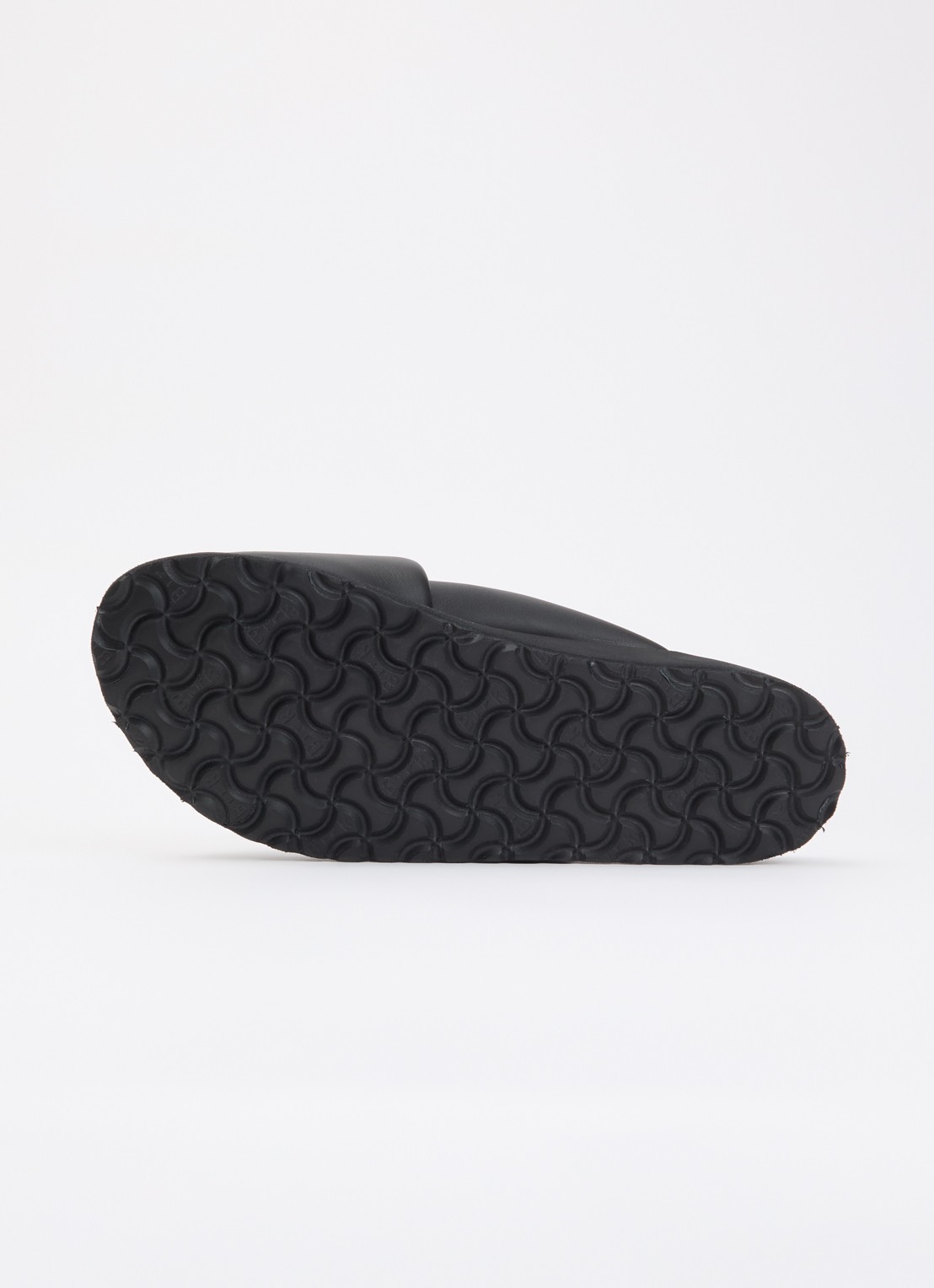 Birkenstock Theda Cross Strap slipper van leer - detail 4 zwart