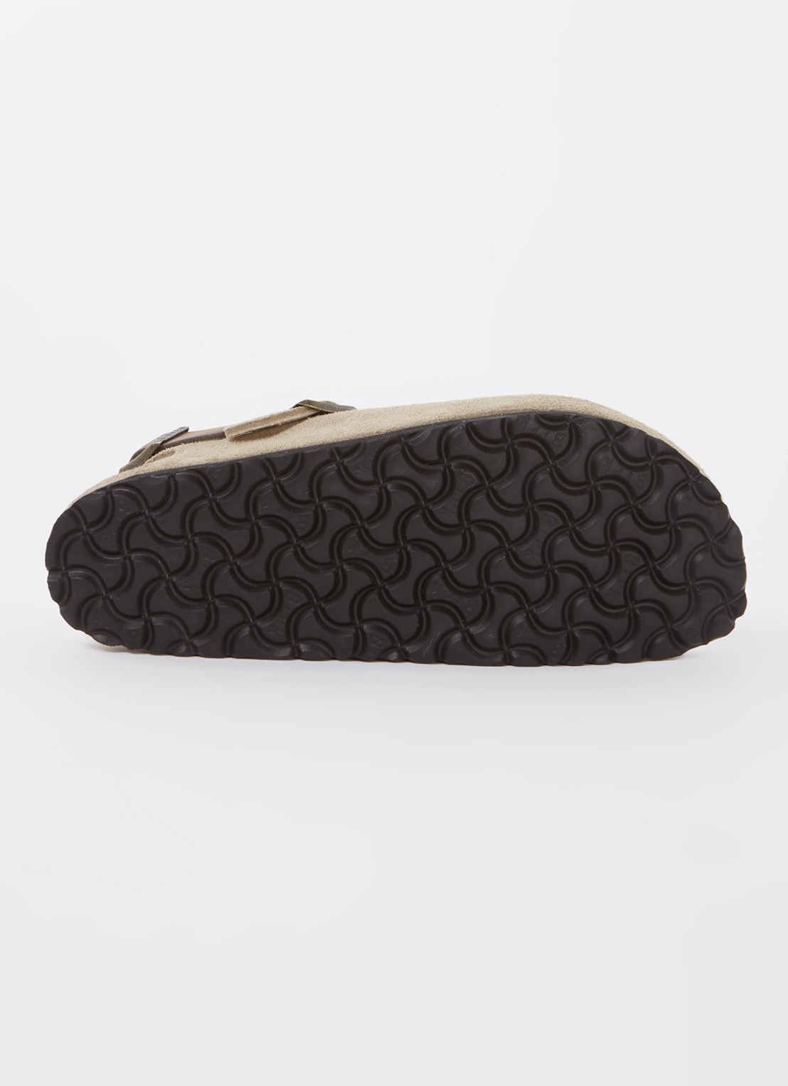 Birkenstock Tokio sandaal van suède - detail 4 khaki