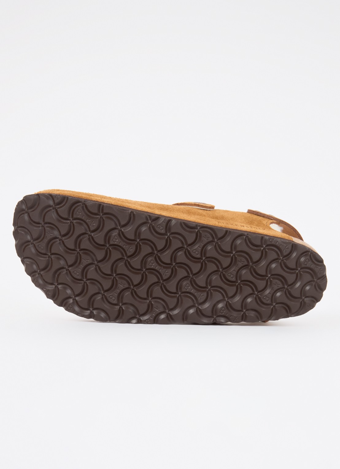 Birkenstock Tokio sandaal van suède - detail 5 cognac