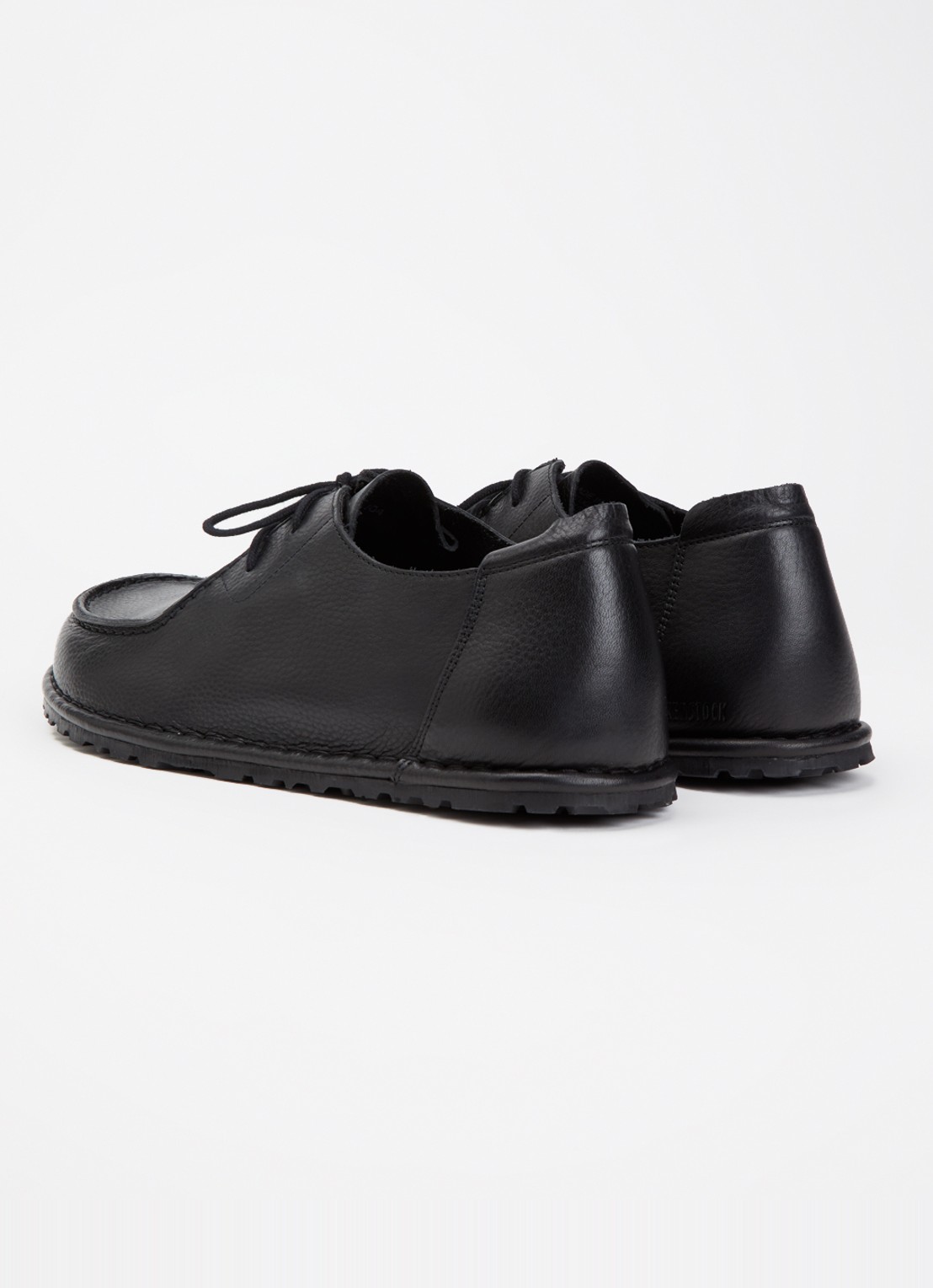Birkenstock Utti Lace veterschoen van leer - achterkant zwart