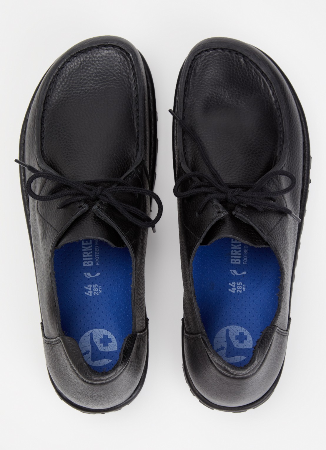 Birkenstock Utti Lace veterschoen van leer - detail 3 zwart
